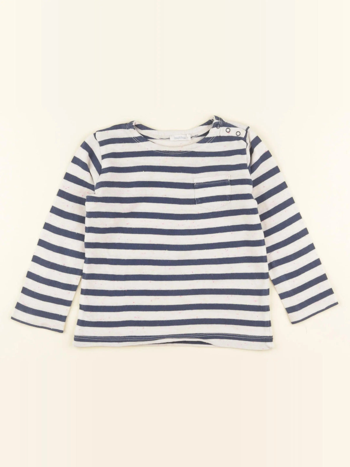 Boutchou - tee-shirt bleu - 24 mois