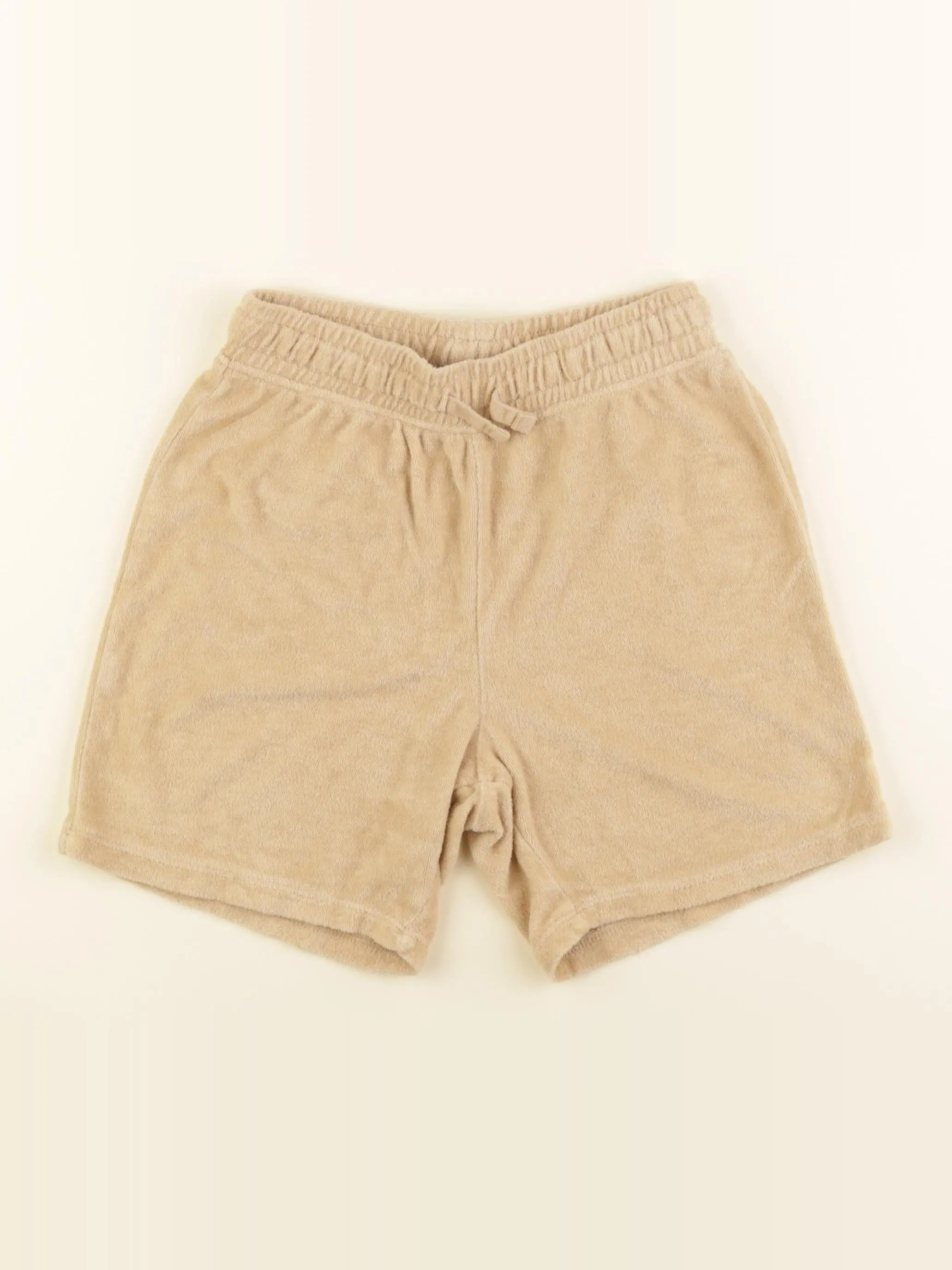 H&M - short beige - 7/8 ans