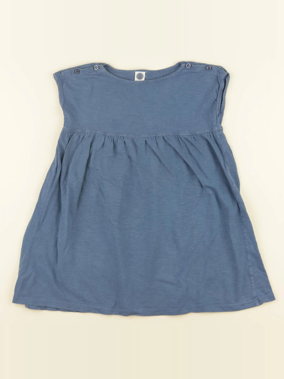 Le Petit Germain - robe bleu - 4 ans