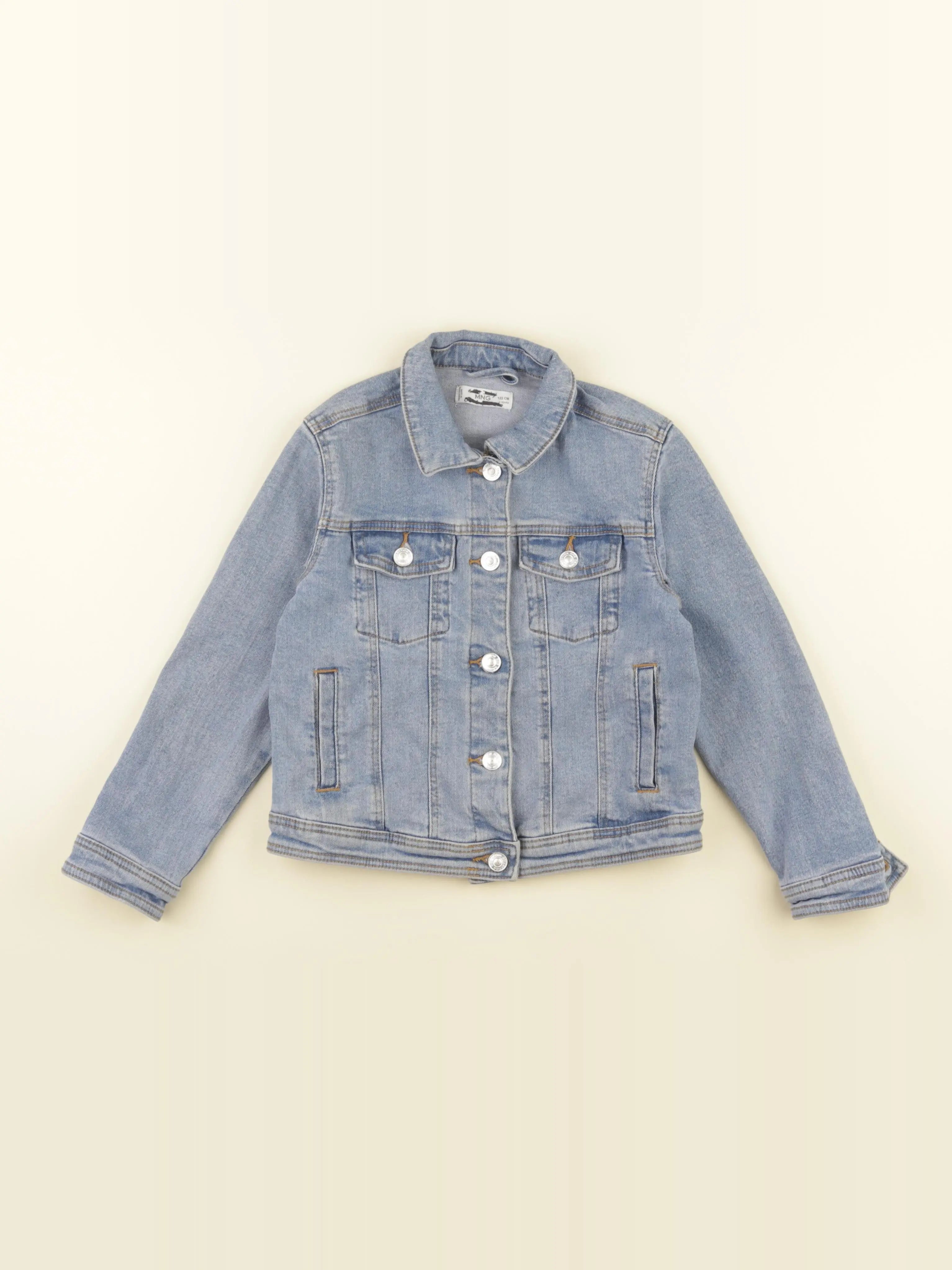 Mango - veste bleu - 7 ans