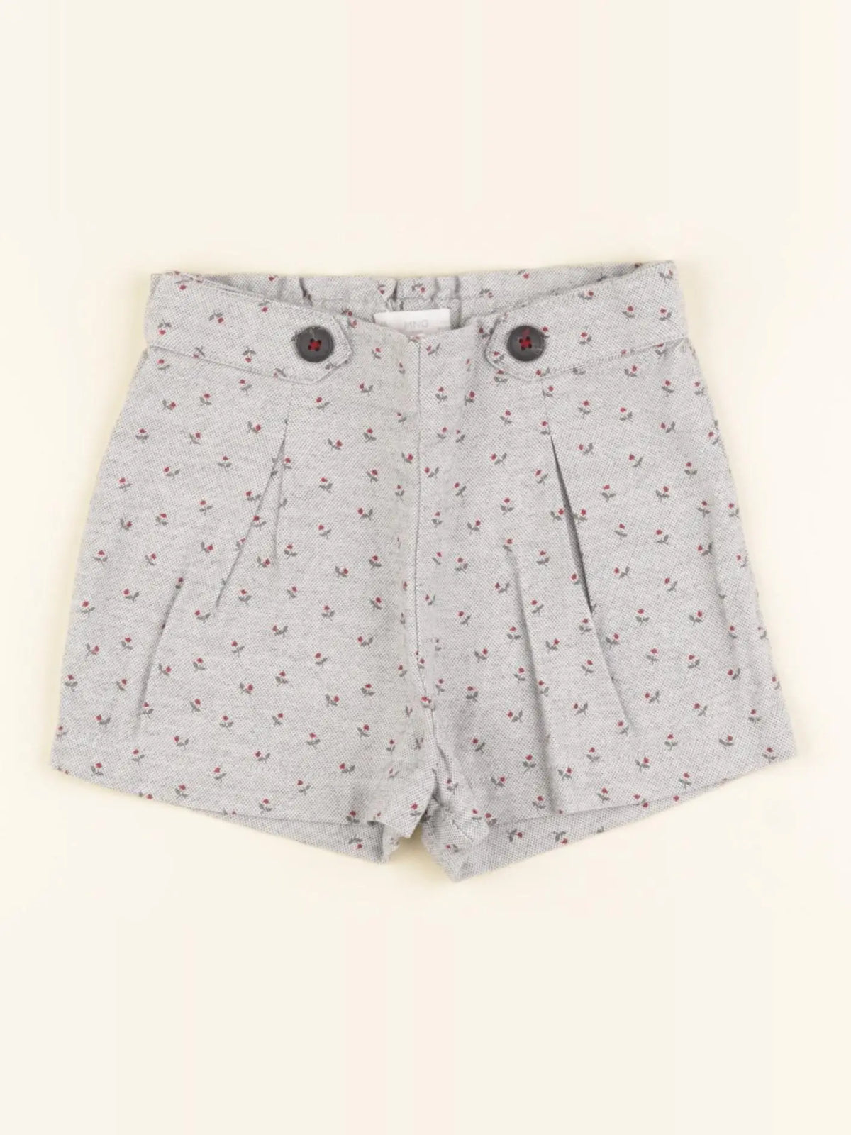 Mango - short gris - 18/24 mois