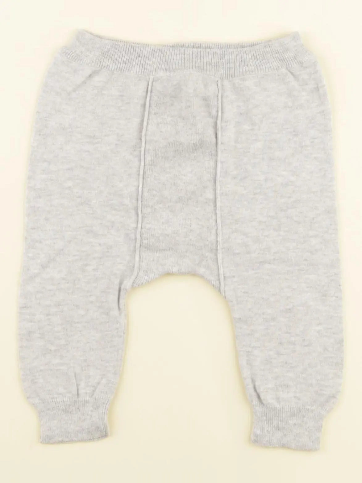 Zara - legging gris - 3/6 mois