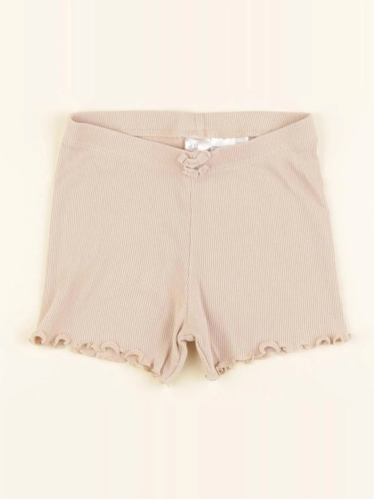 H&M - short beige - 3 ans