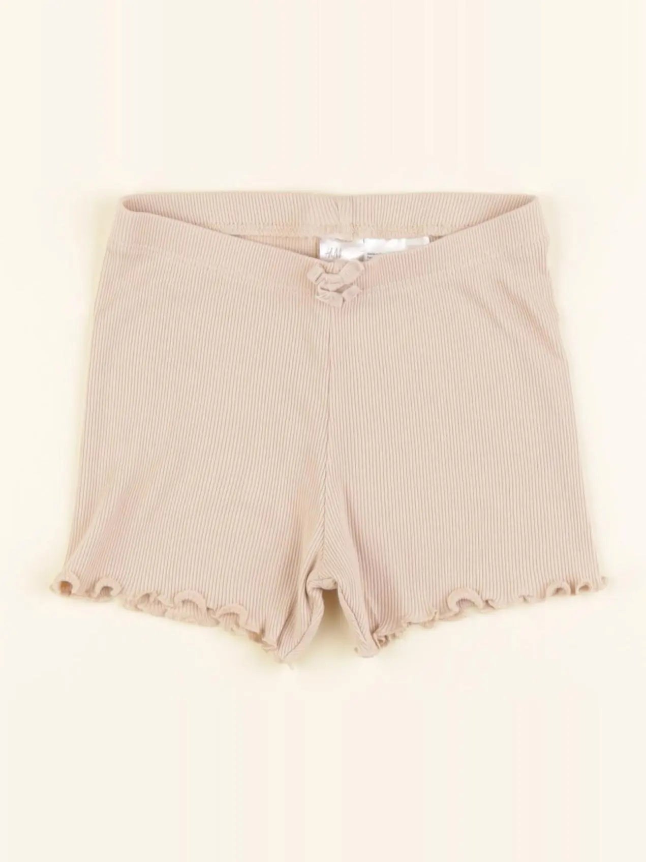H&M - short beige - 3 ans