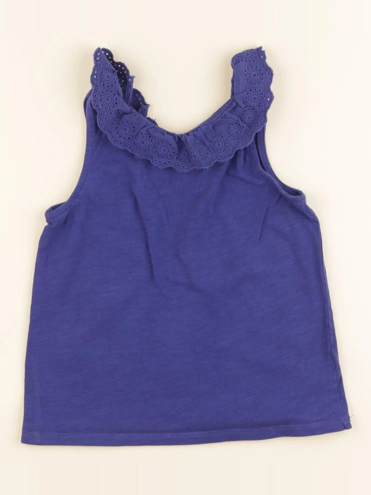 Vertbaudet - débardeur bleu - 5 ans