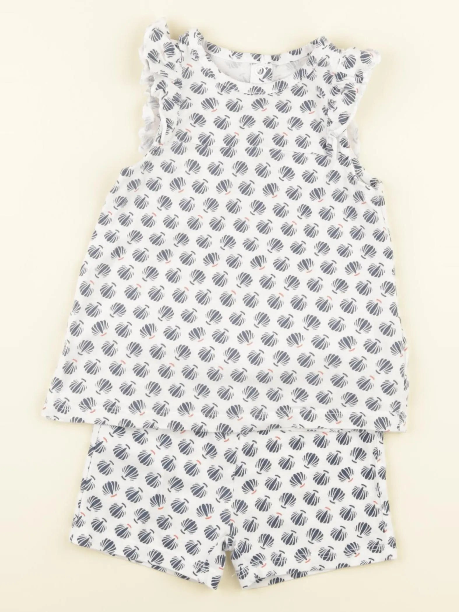 La Redoute - pyjama coton bleu - 18 mois