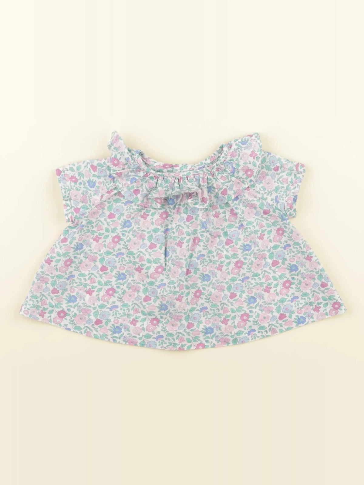 Jacadi - blouse liberty multicolore - 3 mois