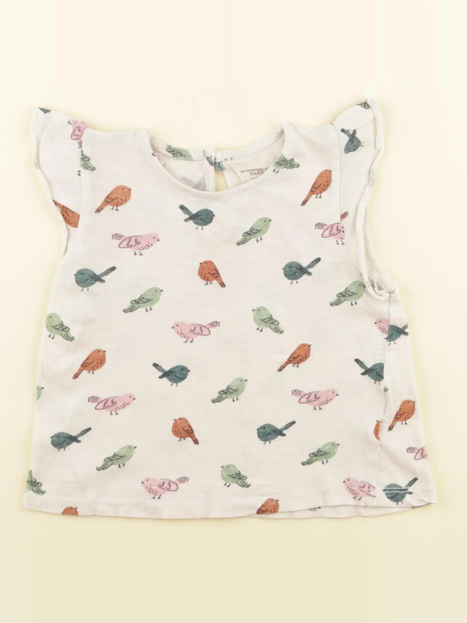 Boutchou - tee-shirt blanc - 24 mois