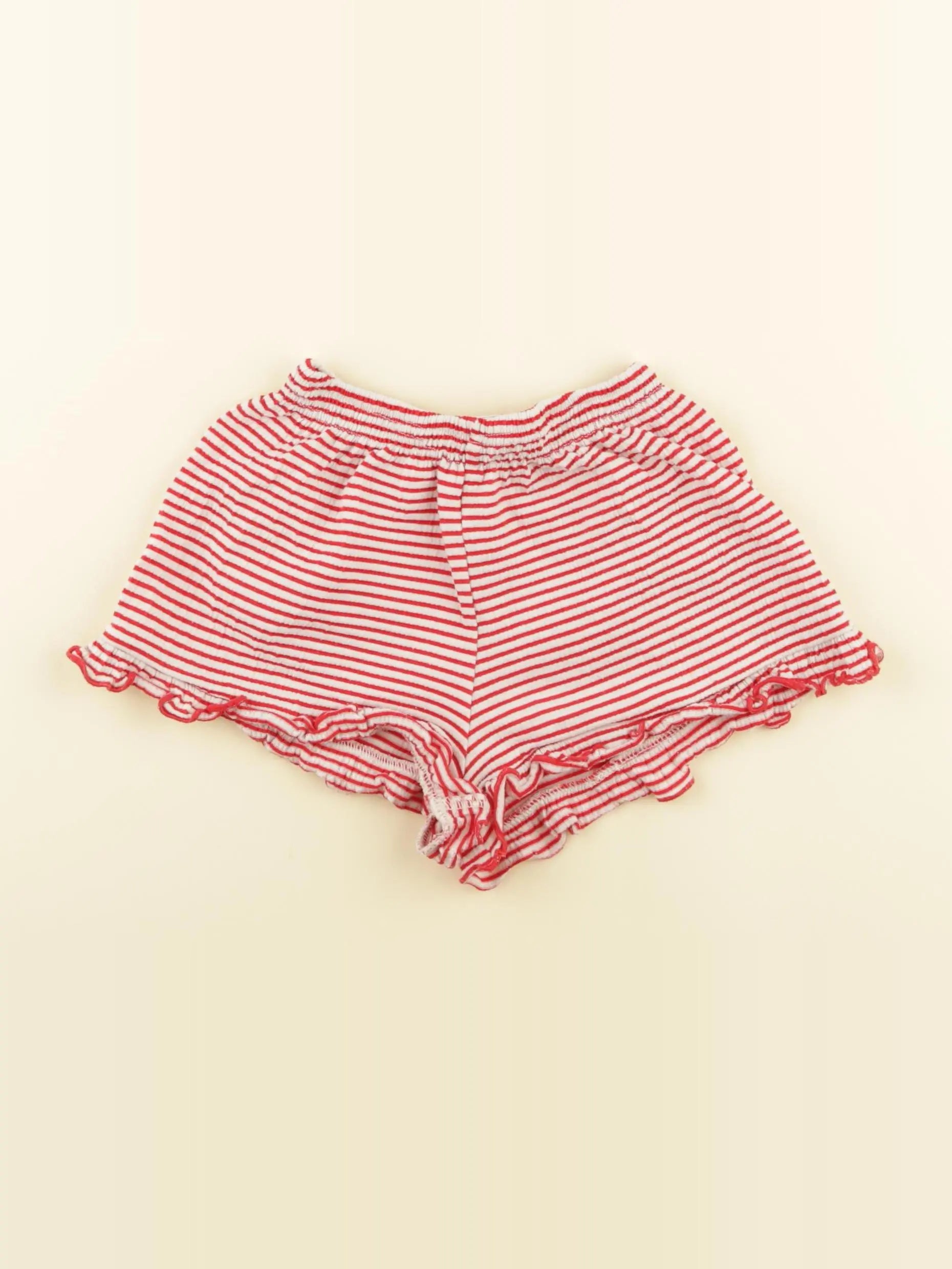 Zara - short rouge - 18/24 mois