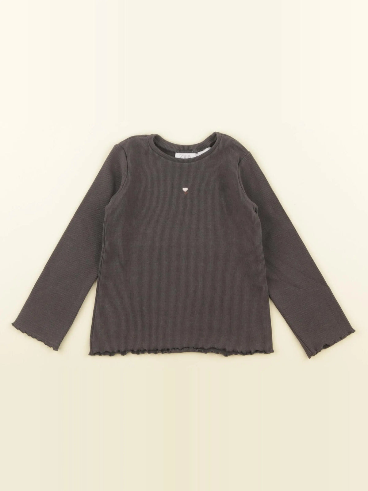 Zara - tee-shirt gris - 18/24 mois