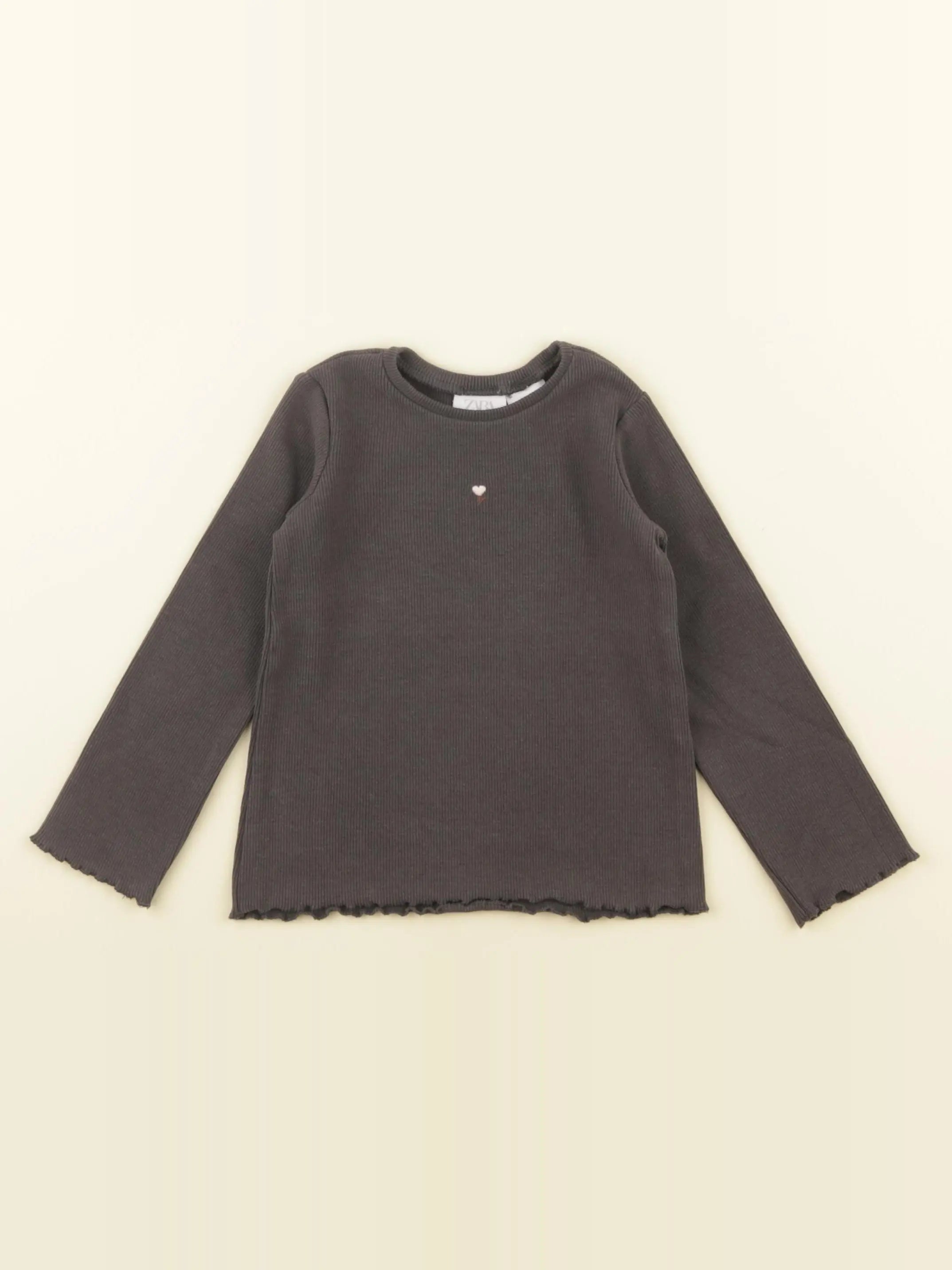 Zara - tee-shirt gris - 18/24 mois