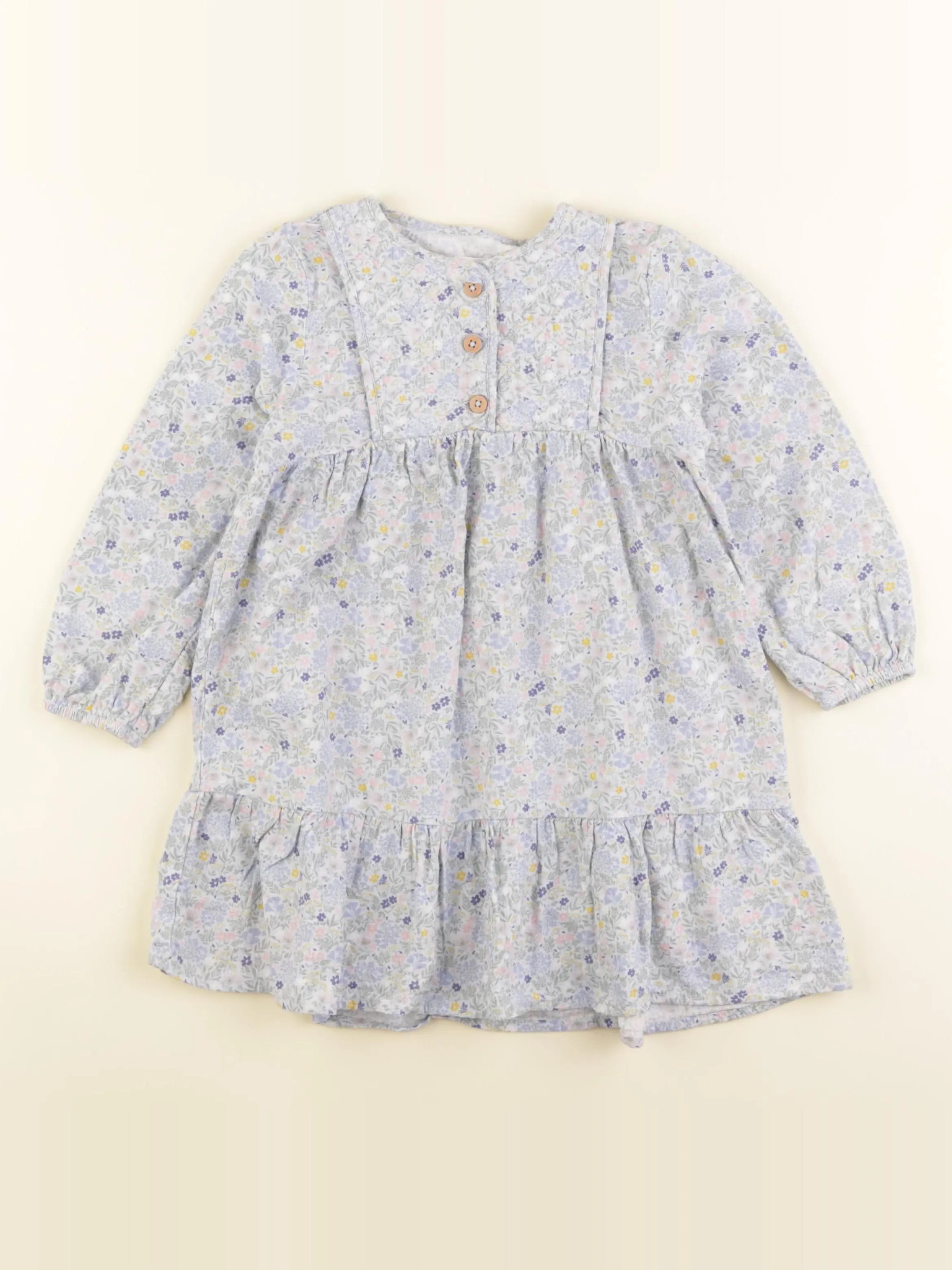 Vertbaudet - robe bleu - 4 ans