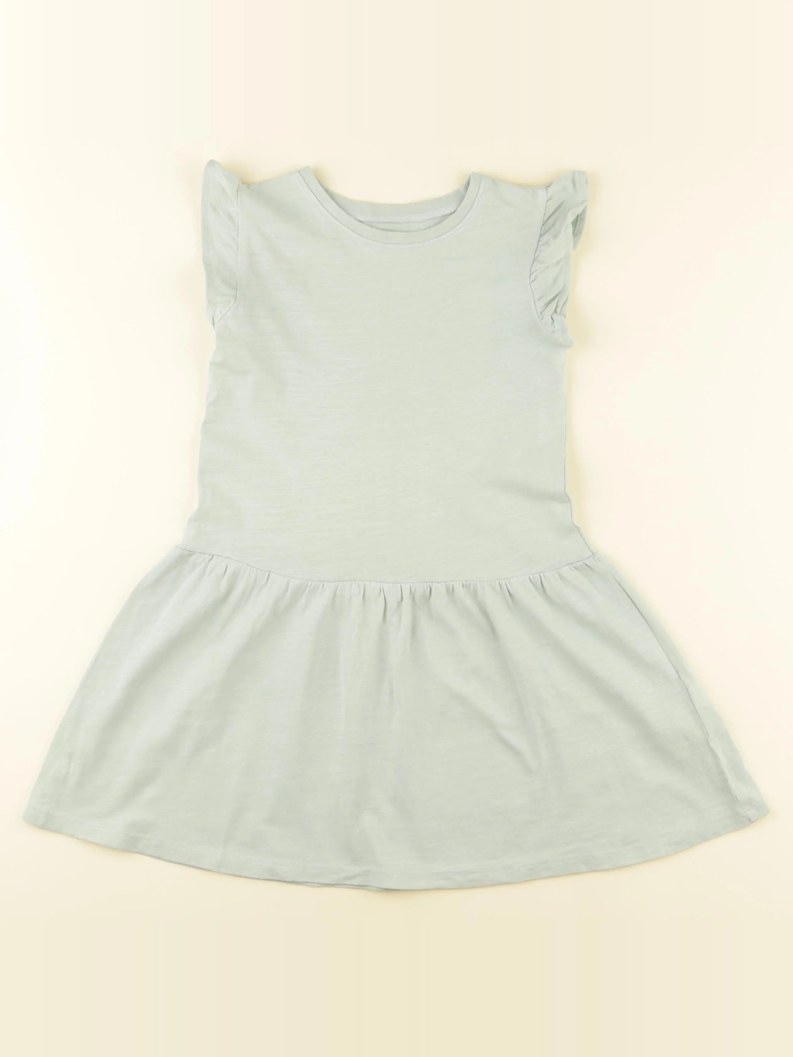Vertbaudet - robe vert - 4 ans