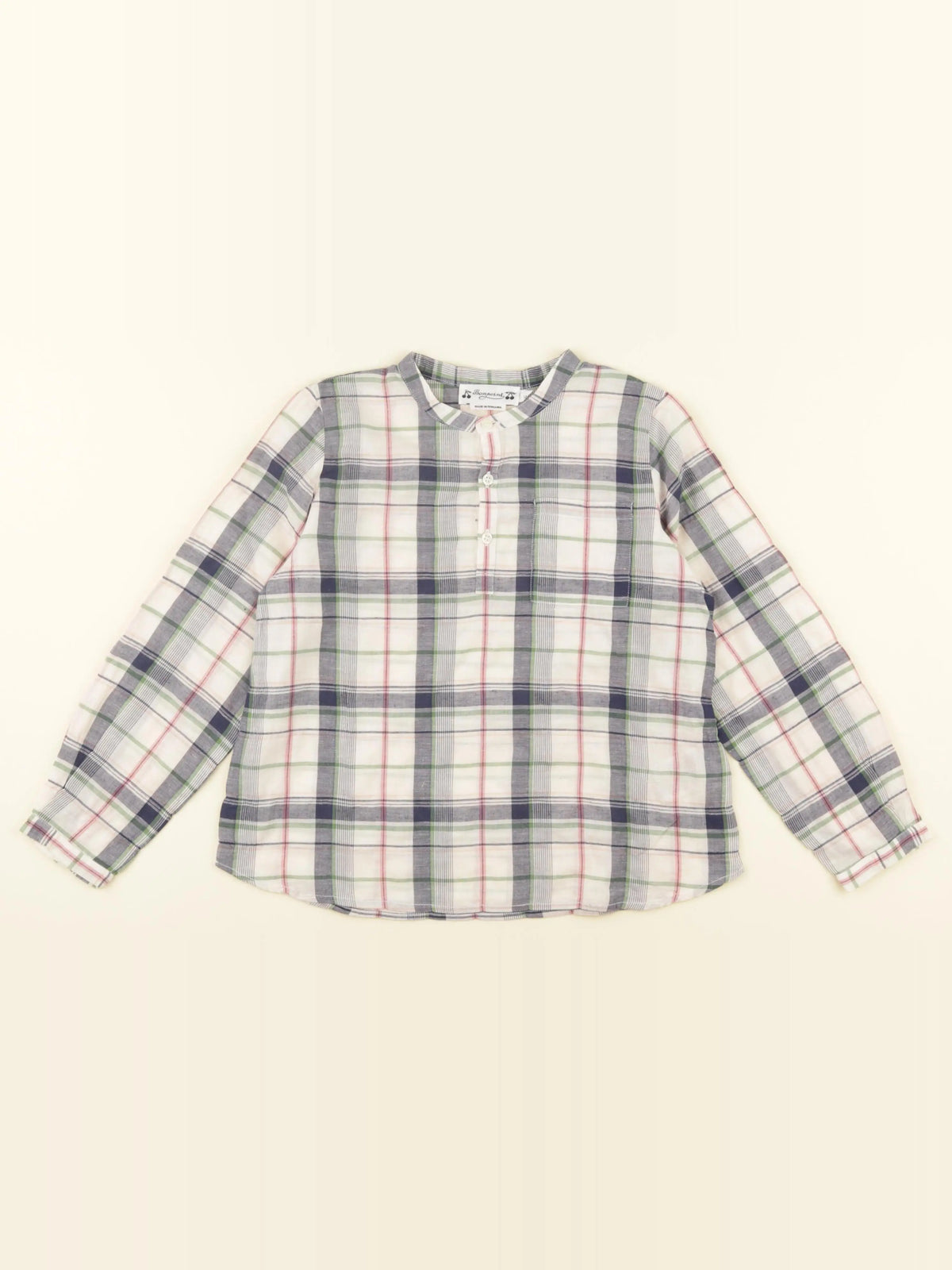 Bonpoint - chemise bleu - 6 ans