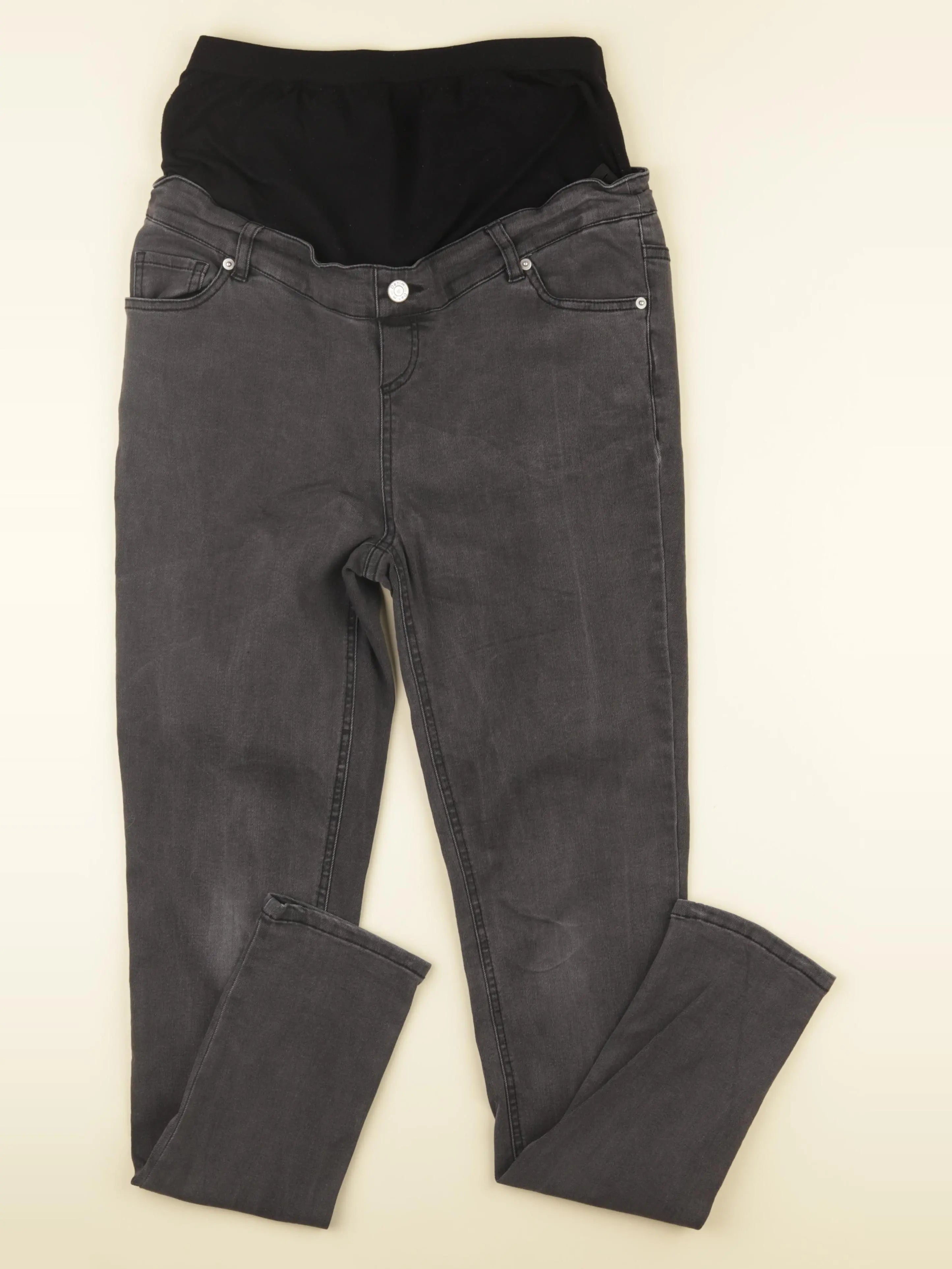 Envie de fraise - jean grossesse gris - 38