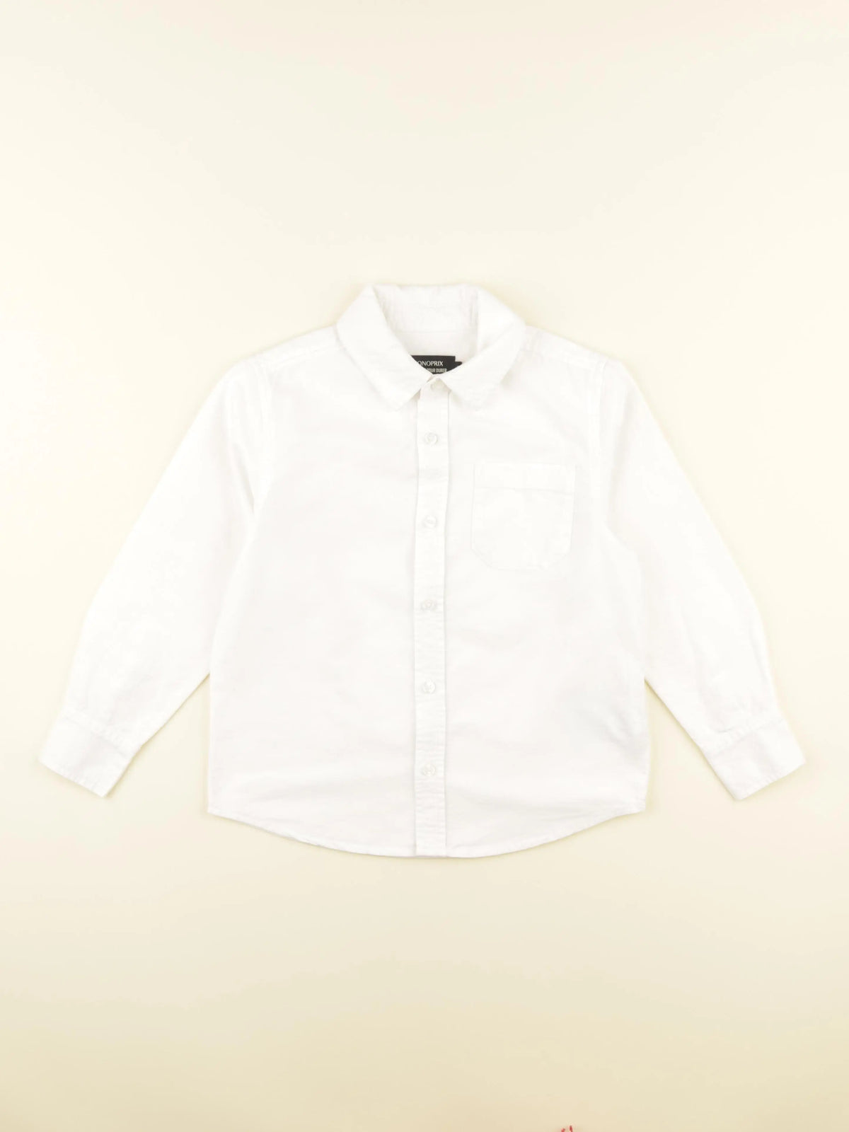Monoprix - chemise blanc - 6 ans