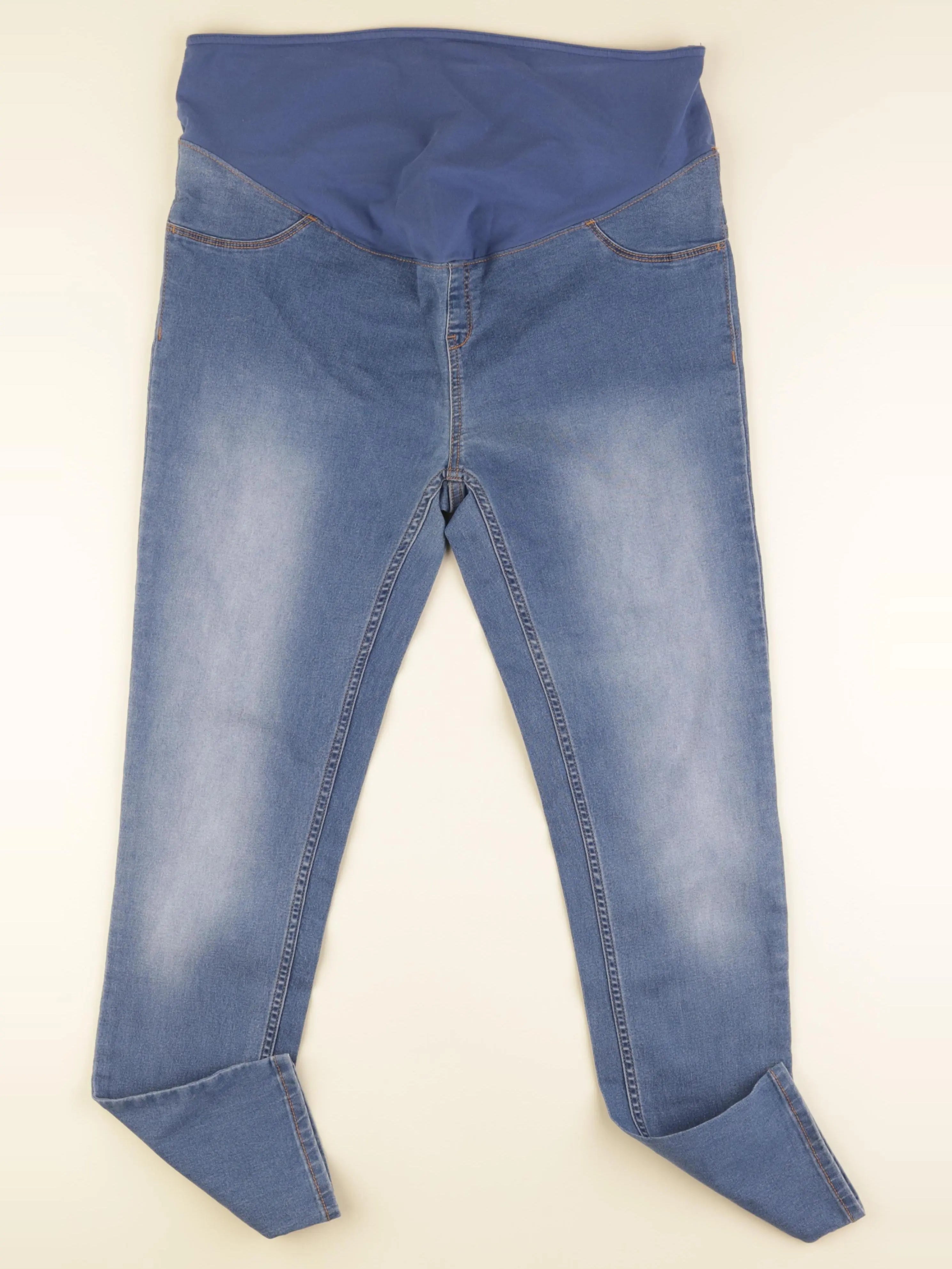 Kiabi - jean grossesse bleu - 44