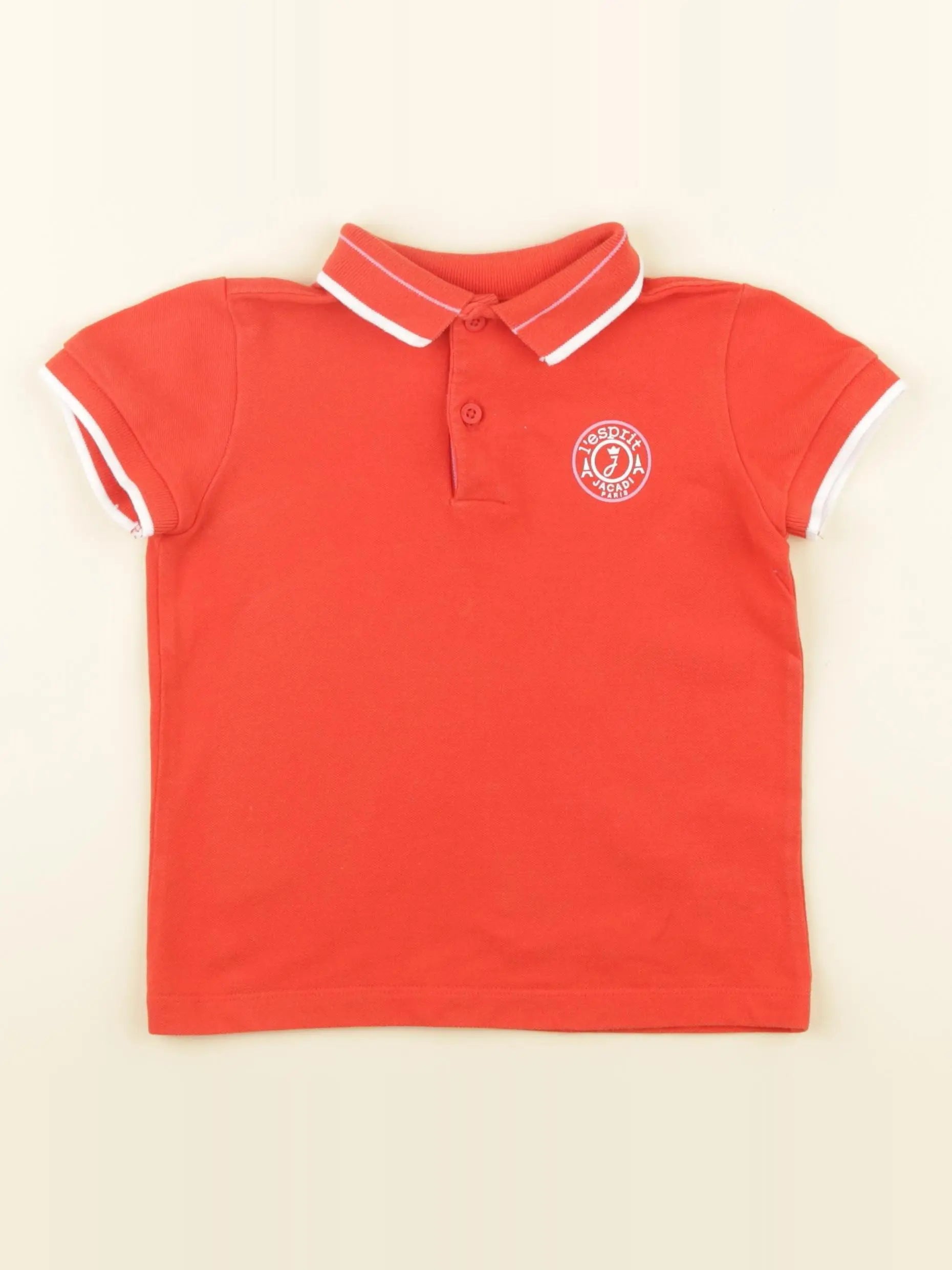Jacadi - polo rouge - 4 ans