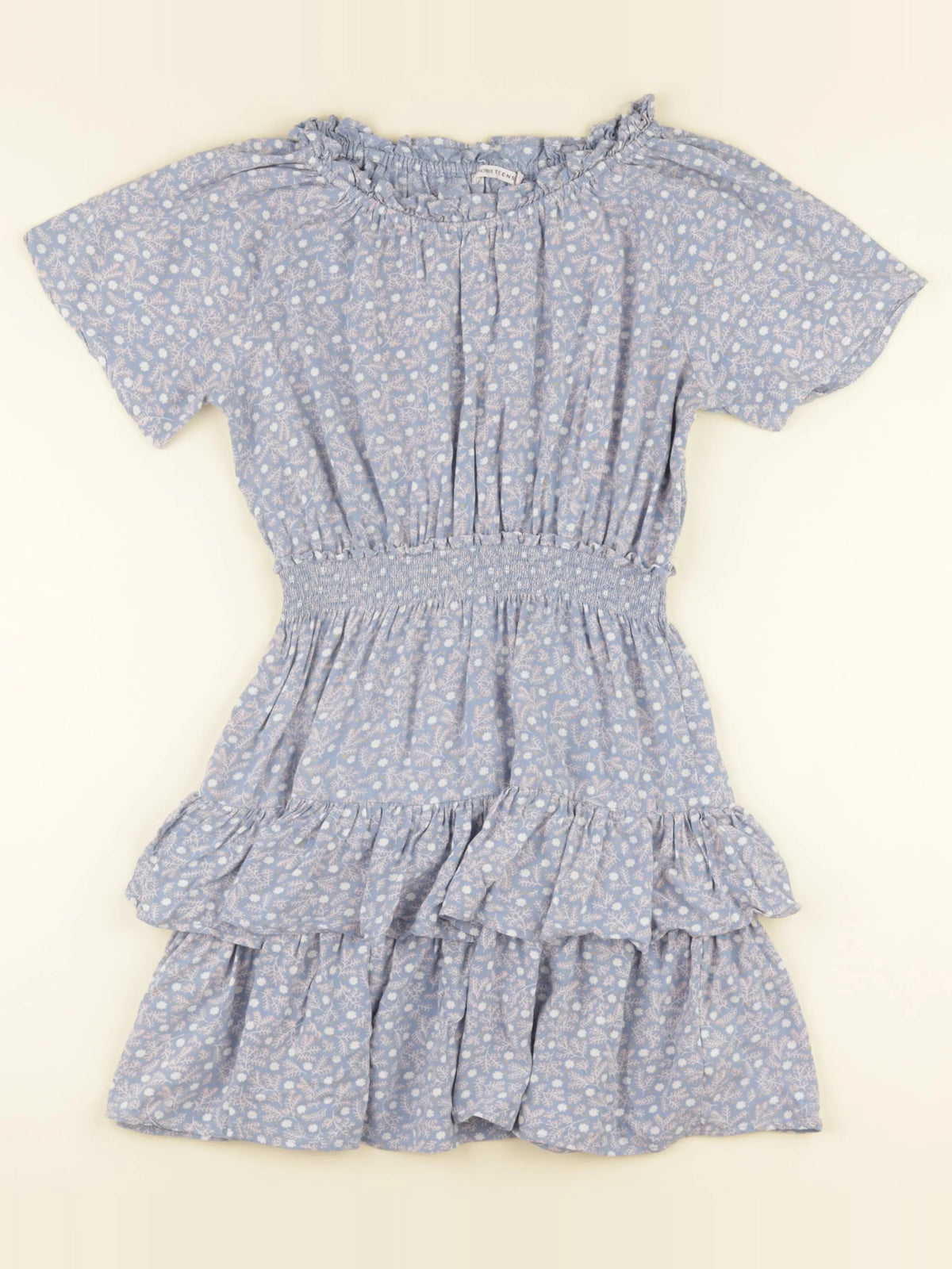 Monoprix - robe bleu - 14 ans