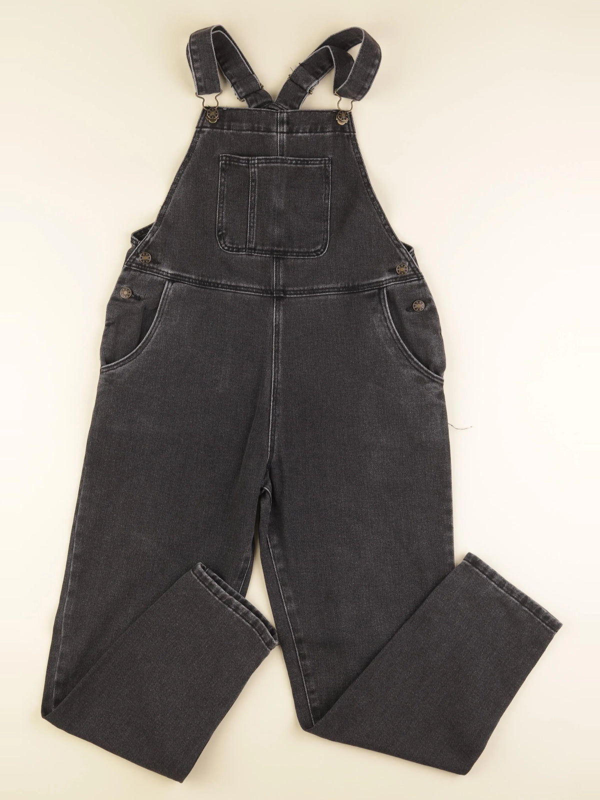 Monoprix - salopette gris - 12 ans