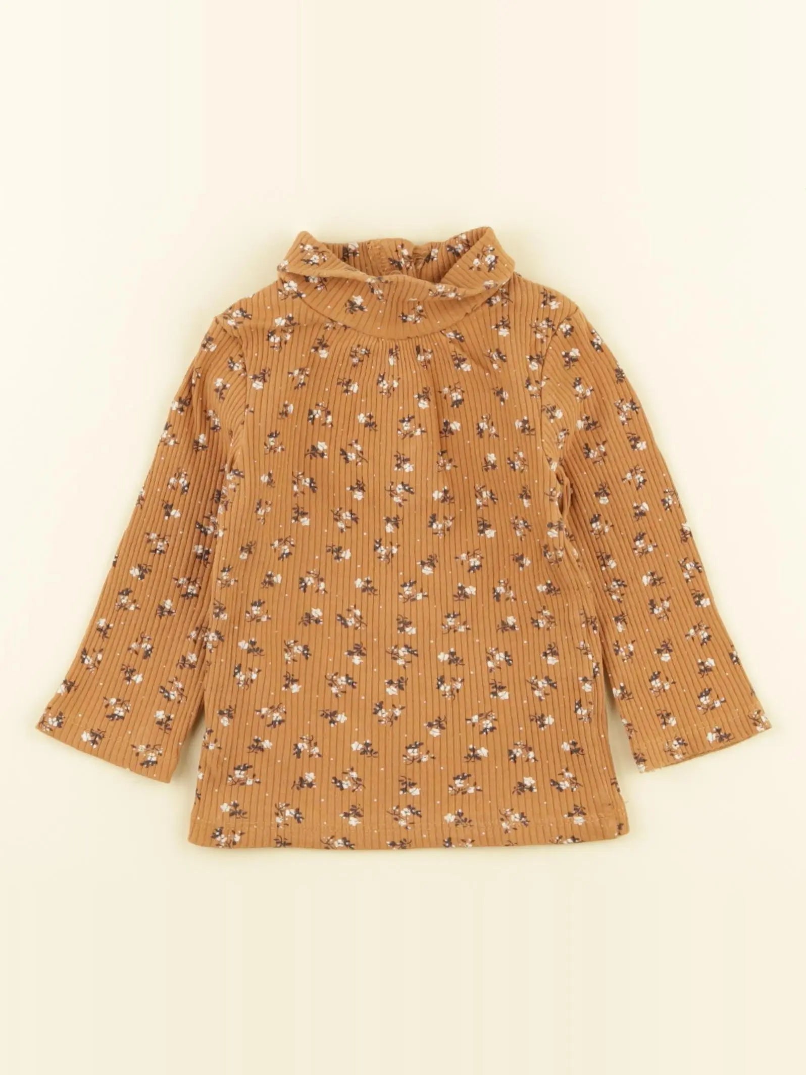 Vertbaudet - sous-pull marron - 6 mois