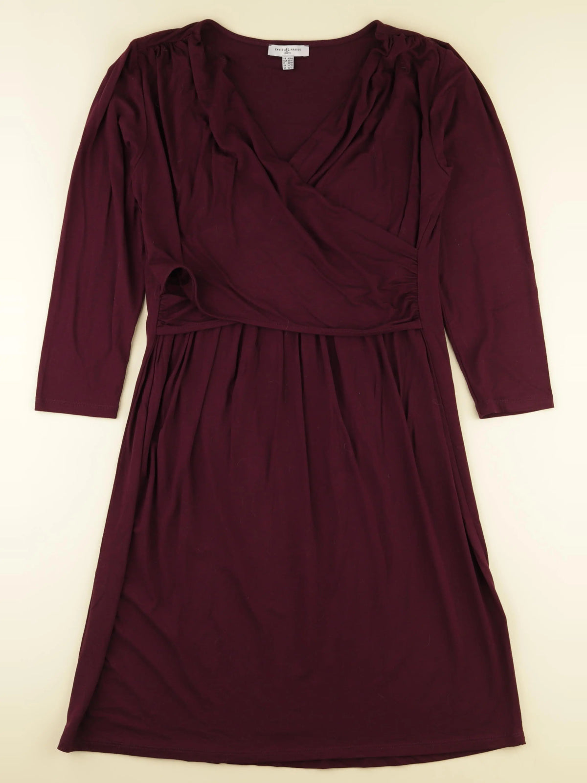 Envie de fraise - robe allaitement violet - 42 à 44