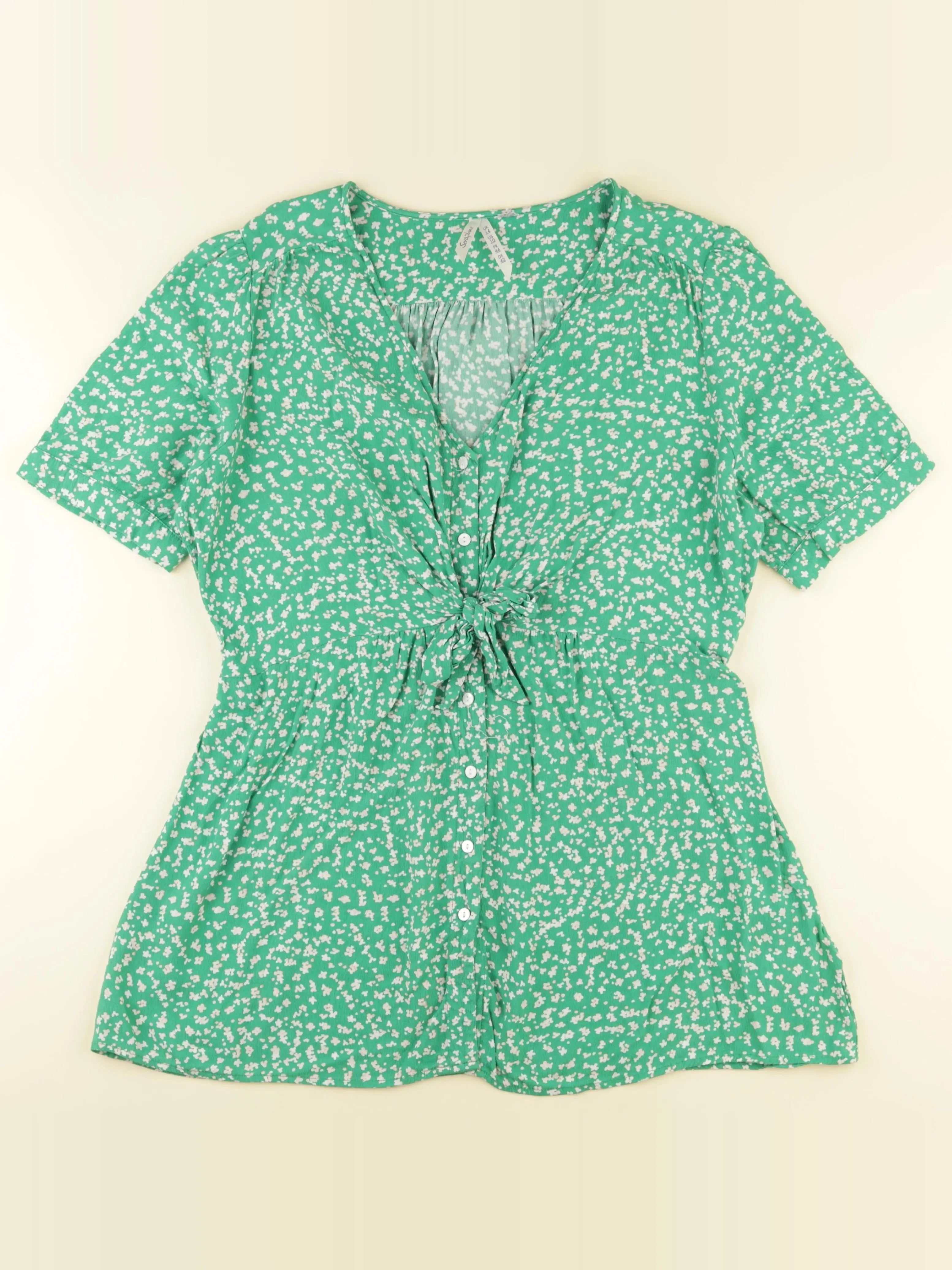 Seraphine - blouse grossesse vert - 44