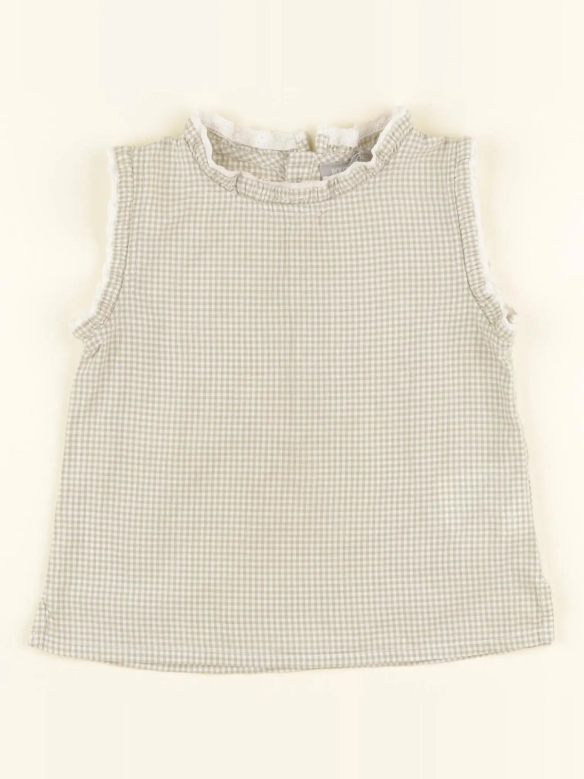 Boutchou - blouse vert - 24 mois