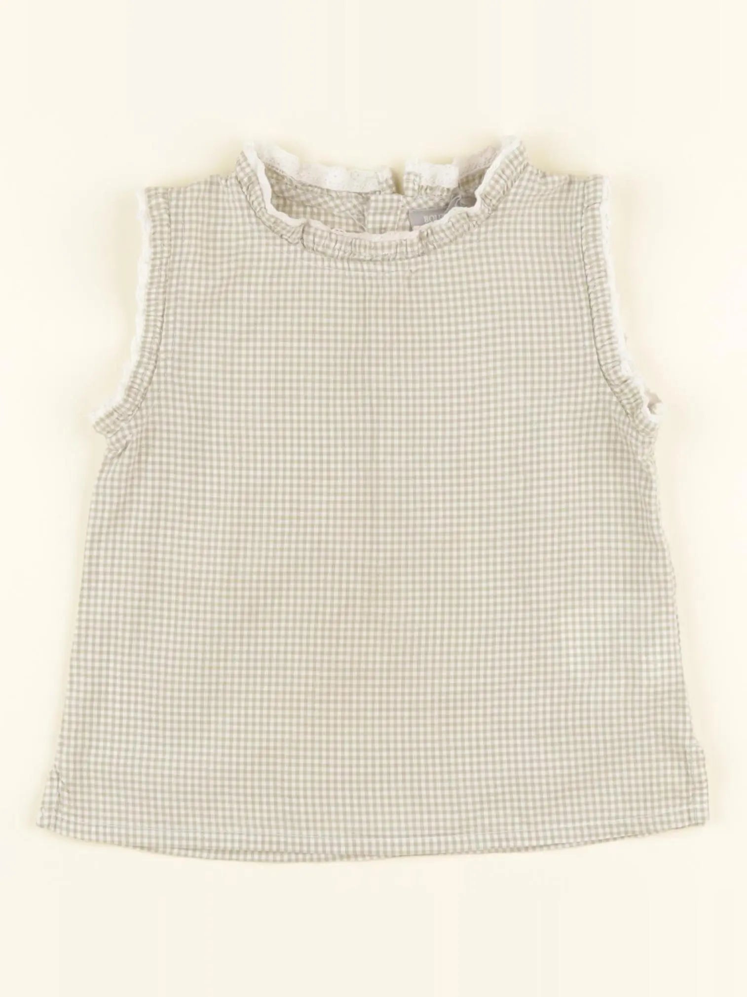 Boutchou - blouse vert - 24 mois