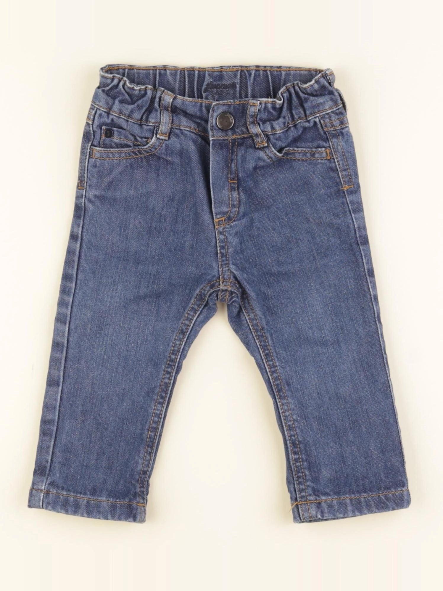 Jacadi - jean bleu - 12 mois