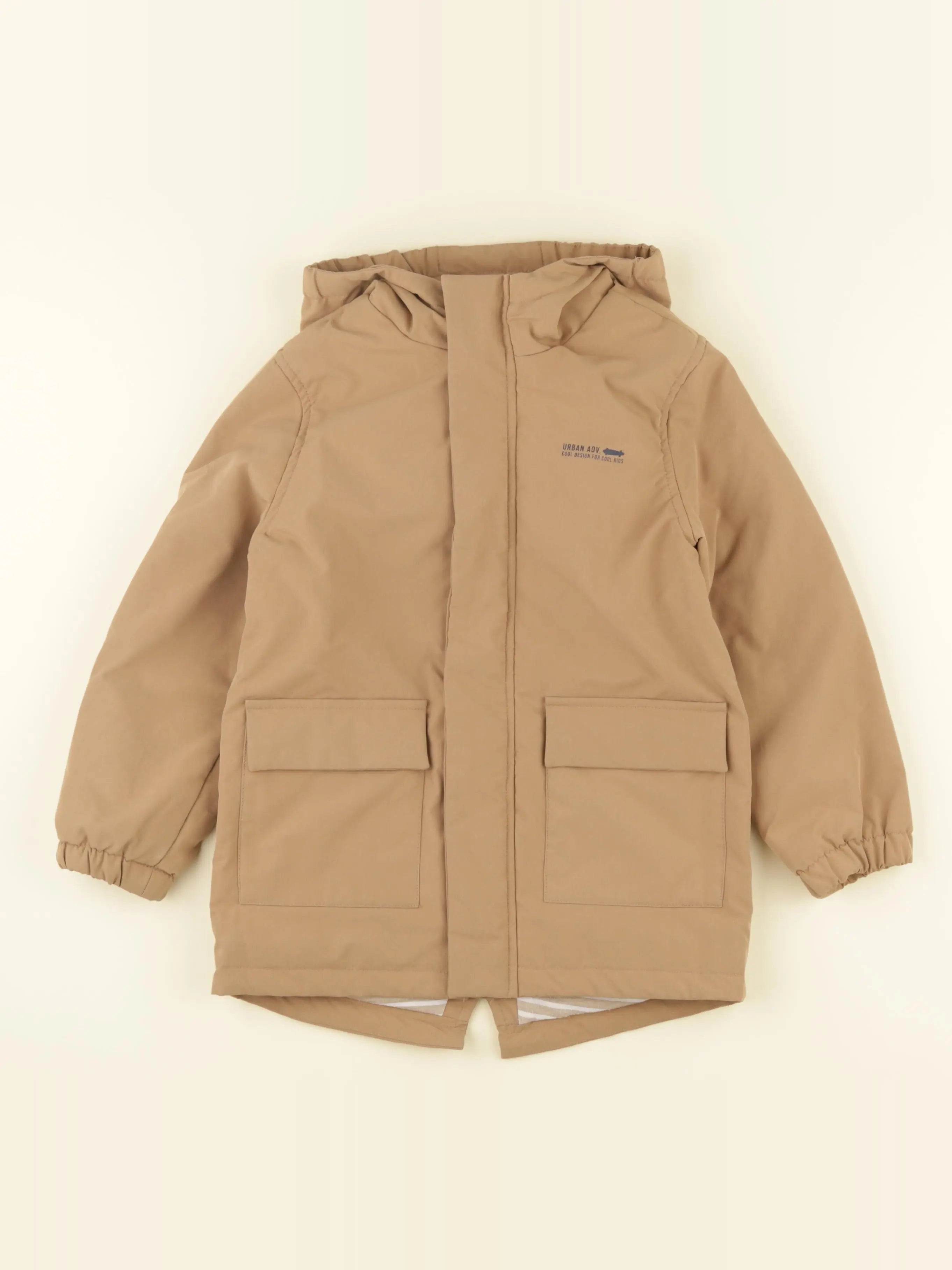 Vertbaudet - parka marron - 6 ans