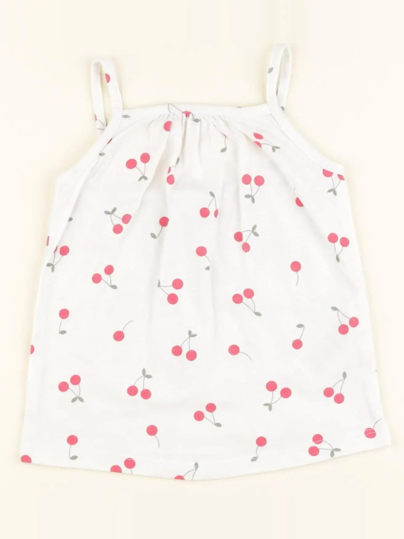 Vertbaudet - débardeur blanc - 3 ans