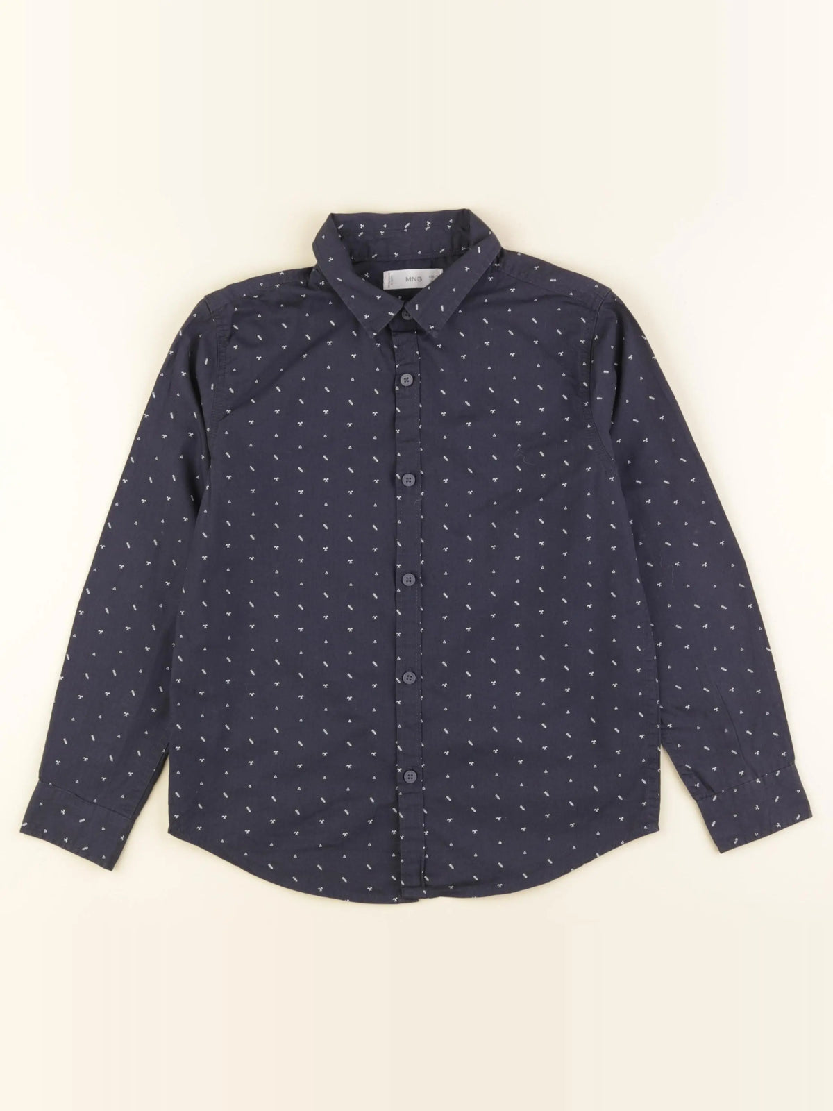 Mango - chemise bleu - 8 ans