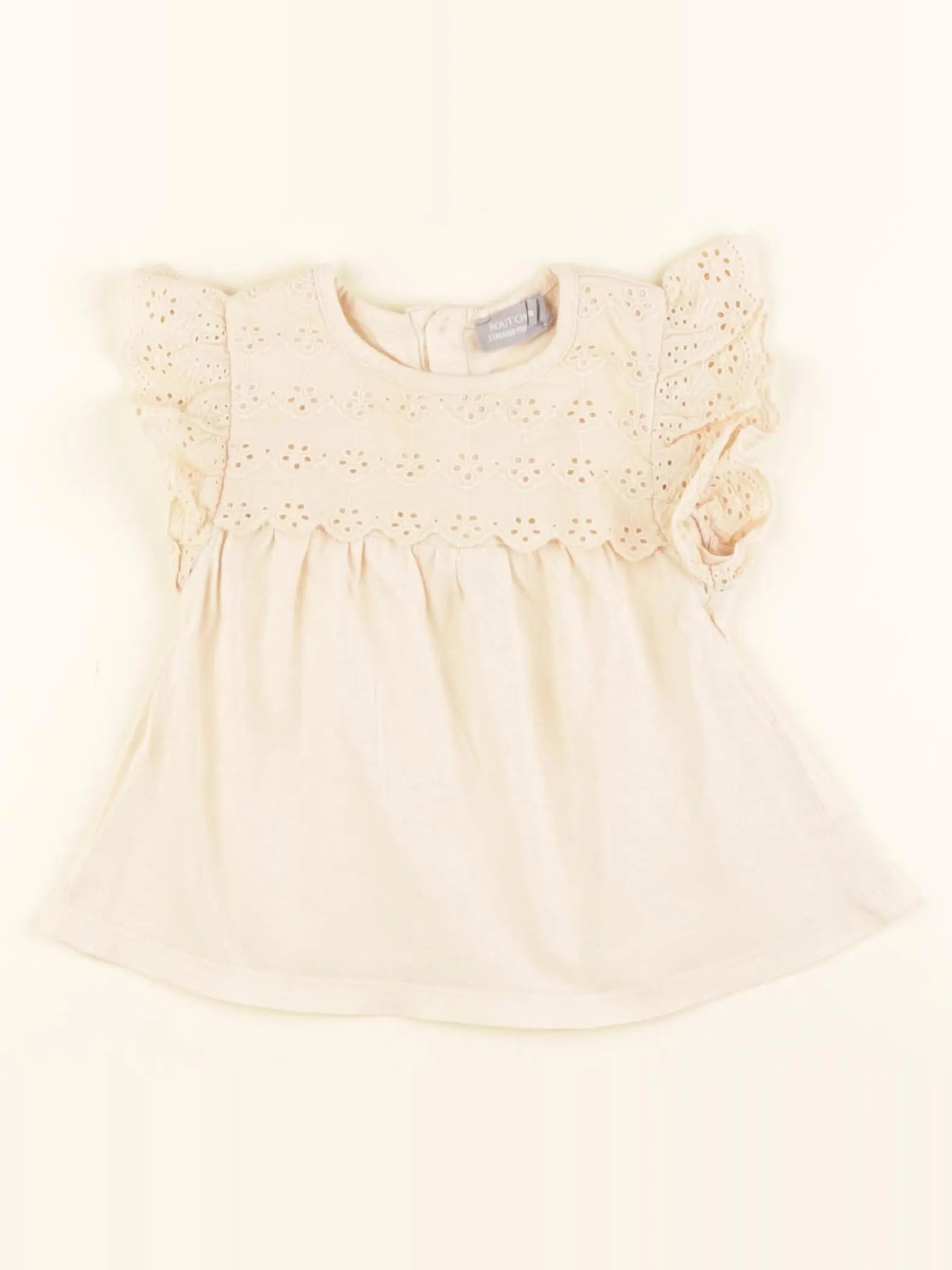 Boutchou - blouse orange - 12 mois