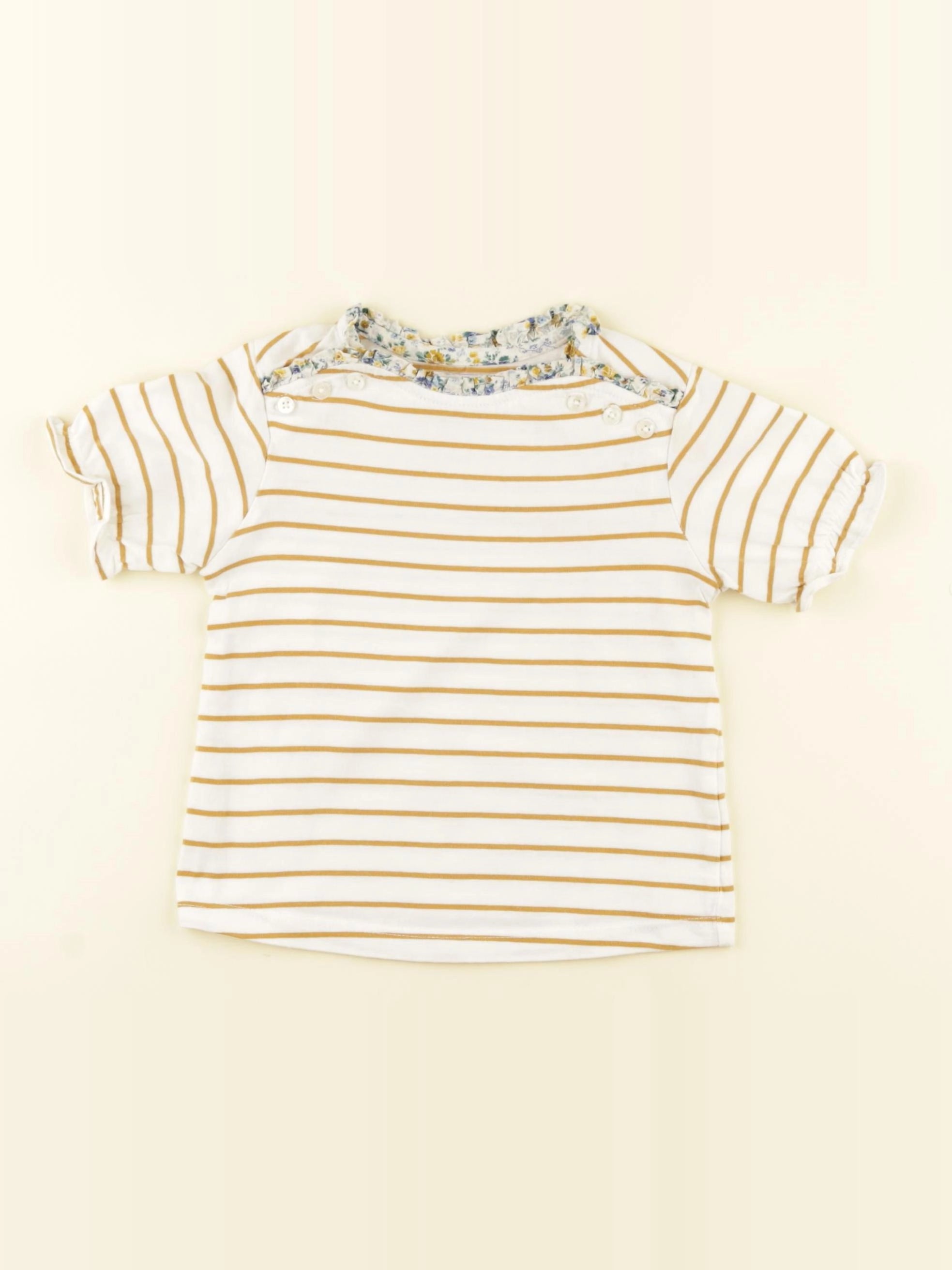 Cyrillus - tee-shirt multicolore - 18 mois