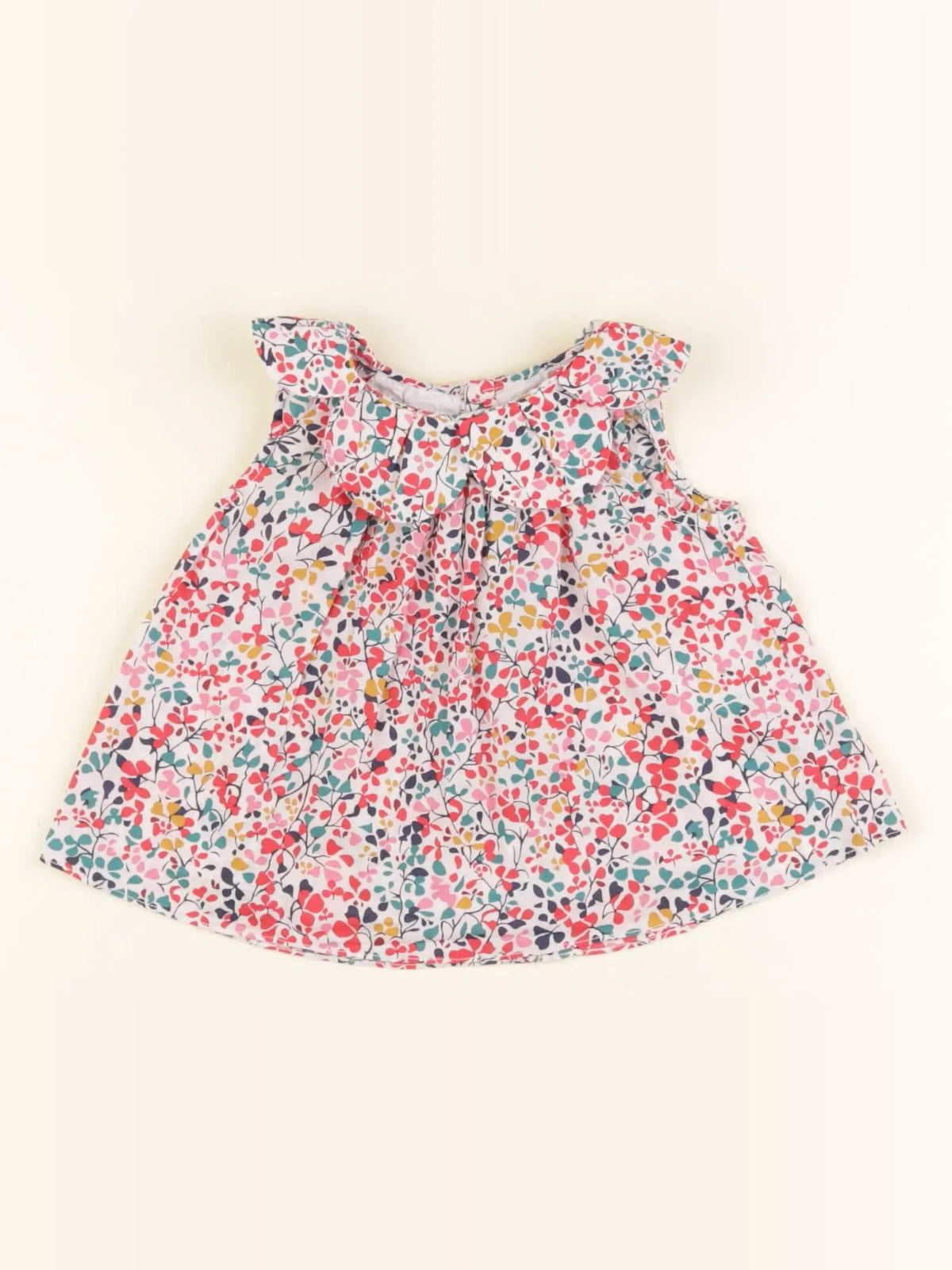Jacadi - blouse liberty multicolore - 6 mois