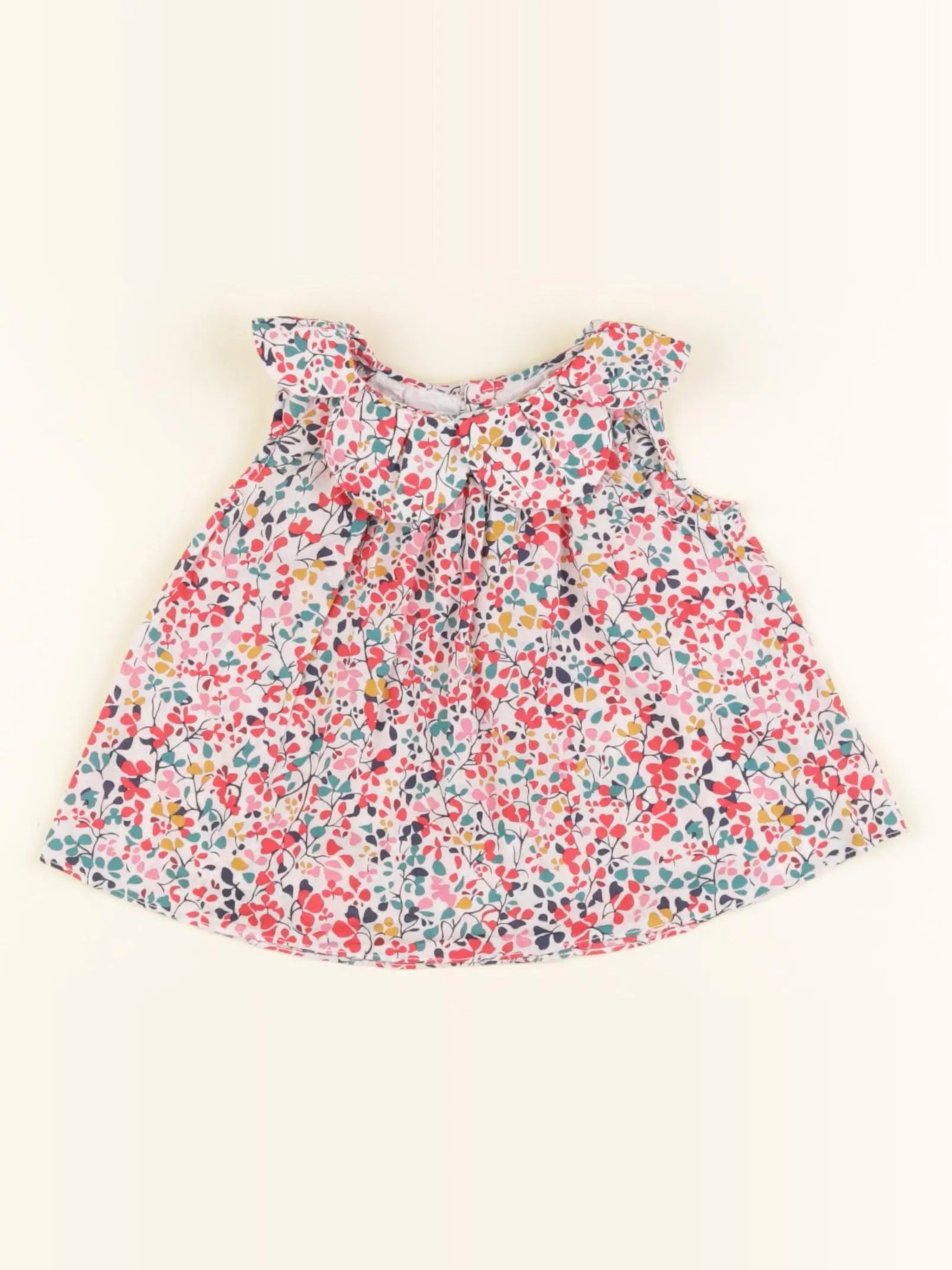 Jacadi - blouse liberty multicolore - 6 mois