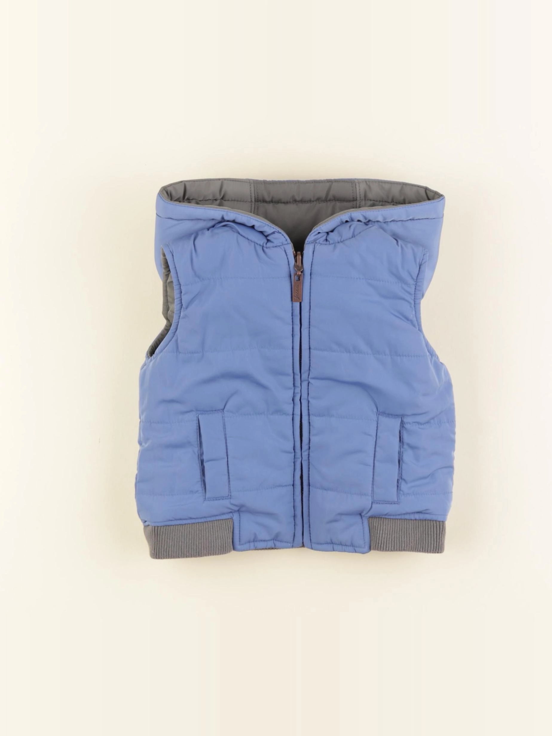 Jacadi - doudoune réversible vert - 12 mois