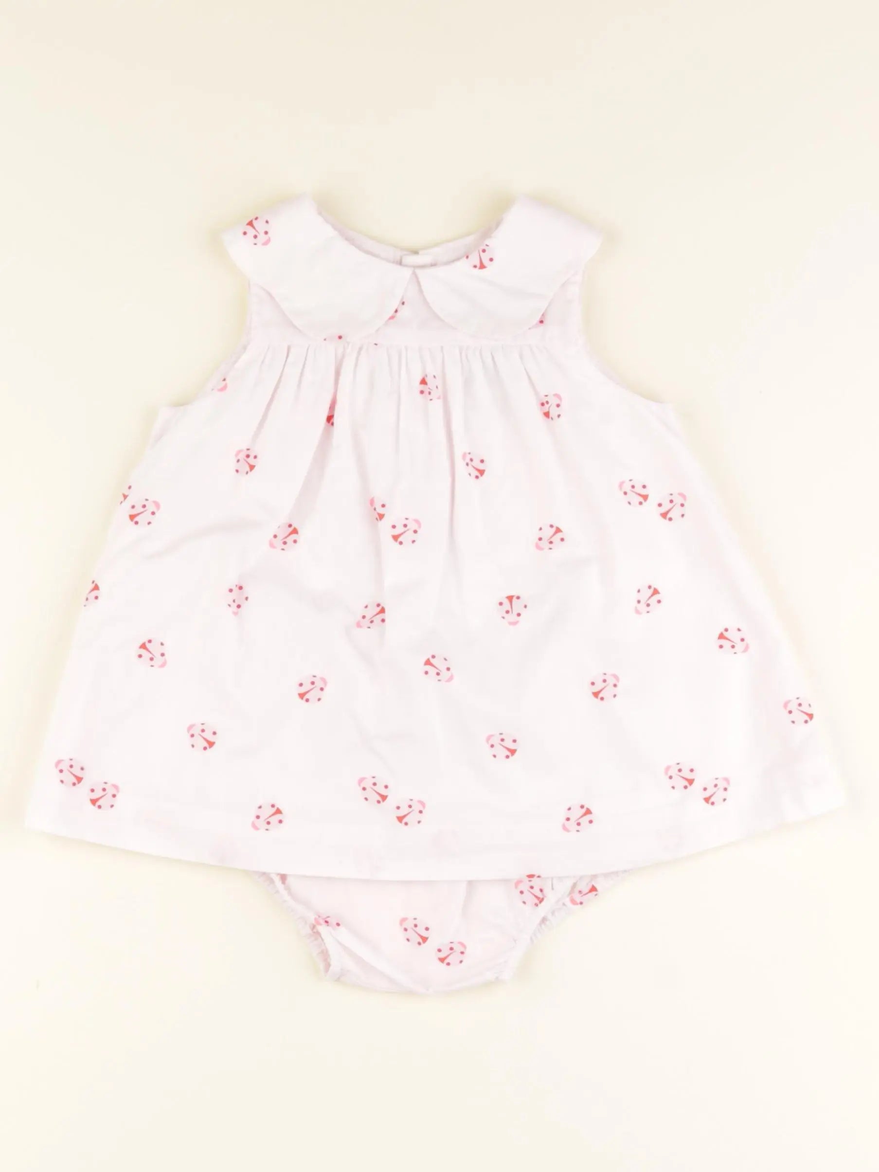 Jacadi - robe rose - 6 mois