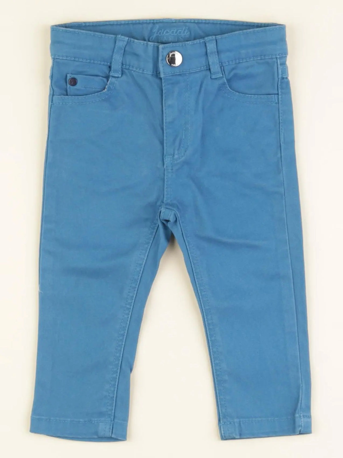 Jacadi - pantalon bleu - 12 mois