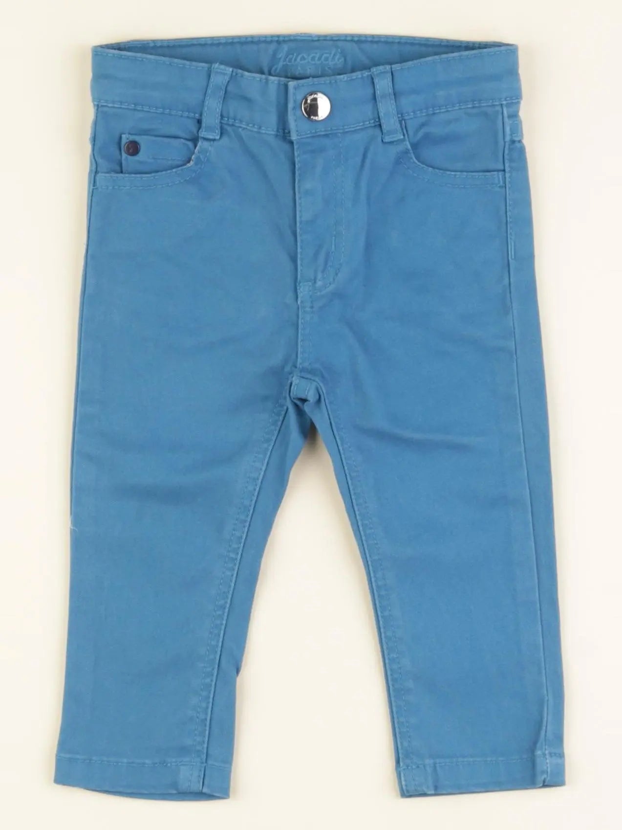 Jacadi - pantalon bleu - 12 mois