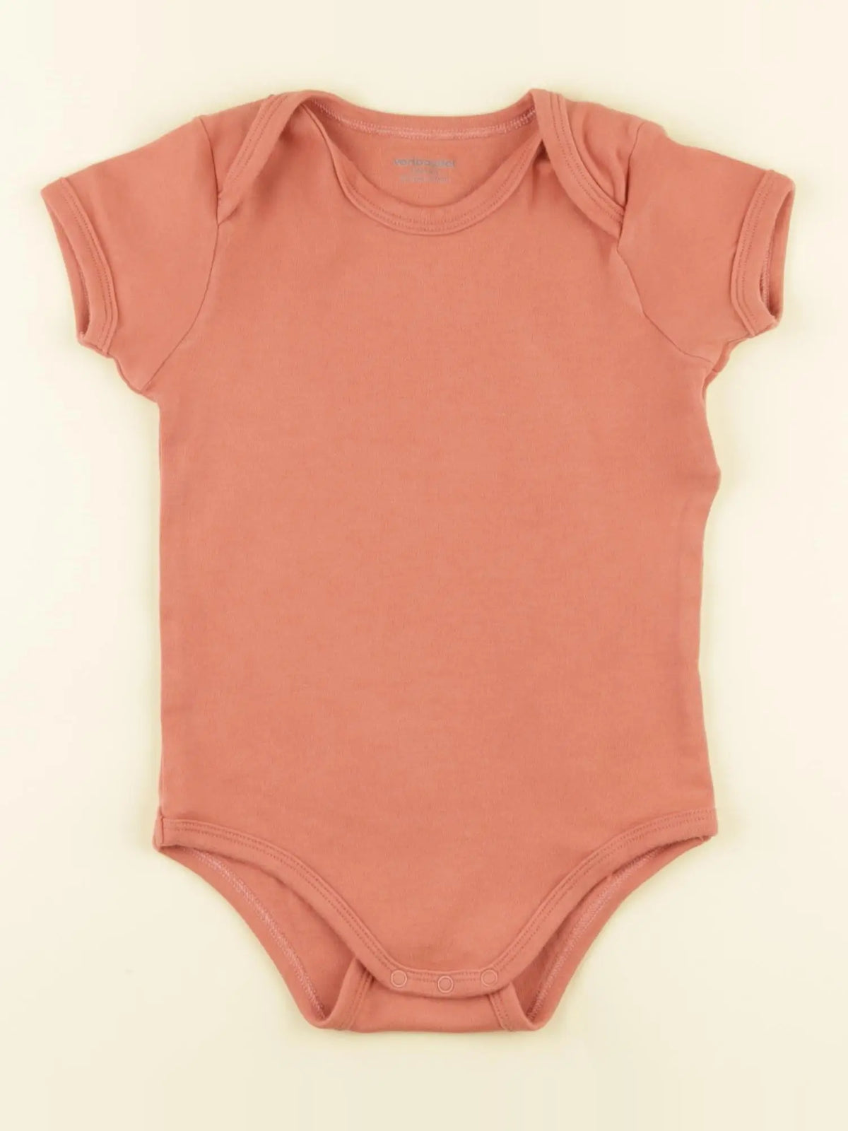Vertbaudet - body rouge - 36 mois