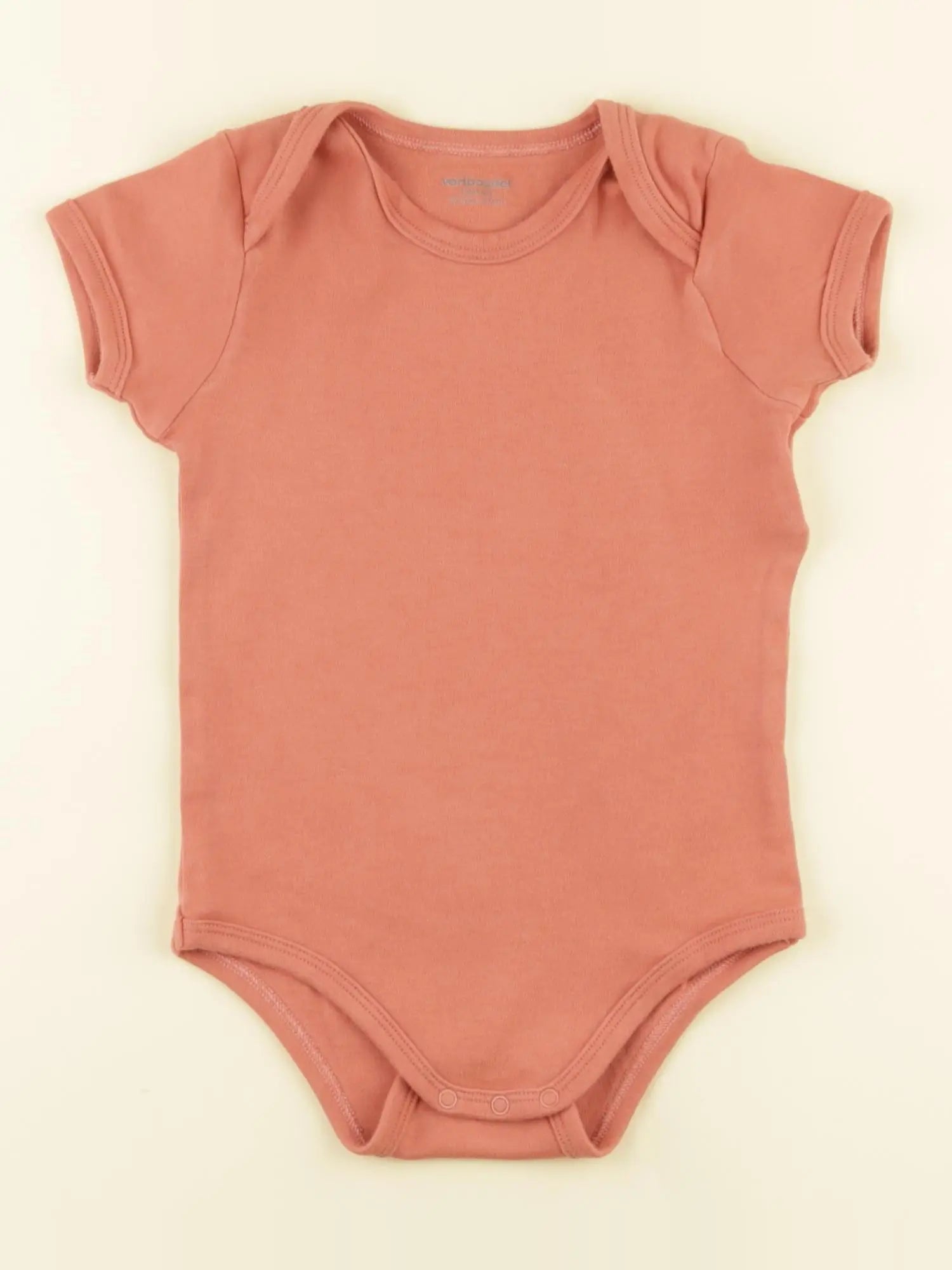 Vertbaudet - body rouge - 36 mois