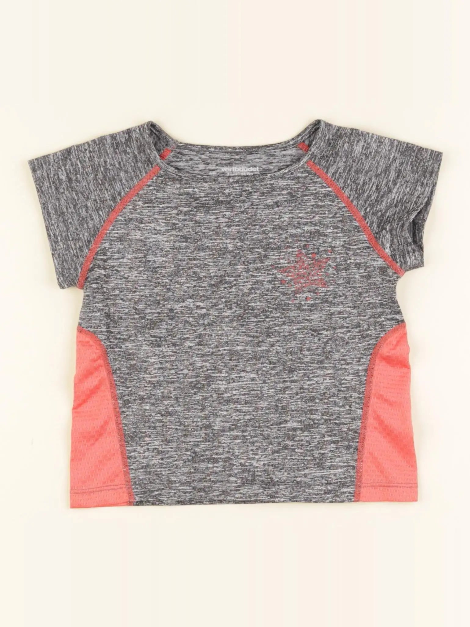 Vertbaudet - tee-shirt gris - 3 ans
