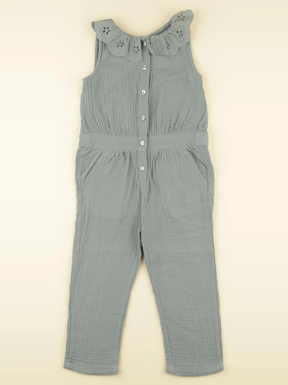 Vertbaudet - combinaison vert - 3 ans