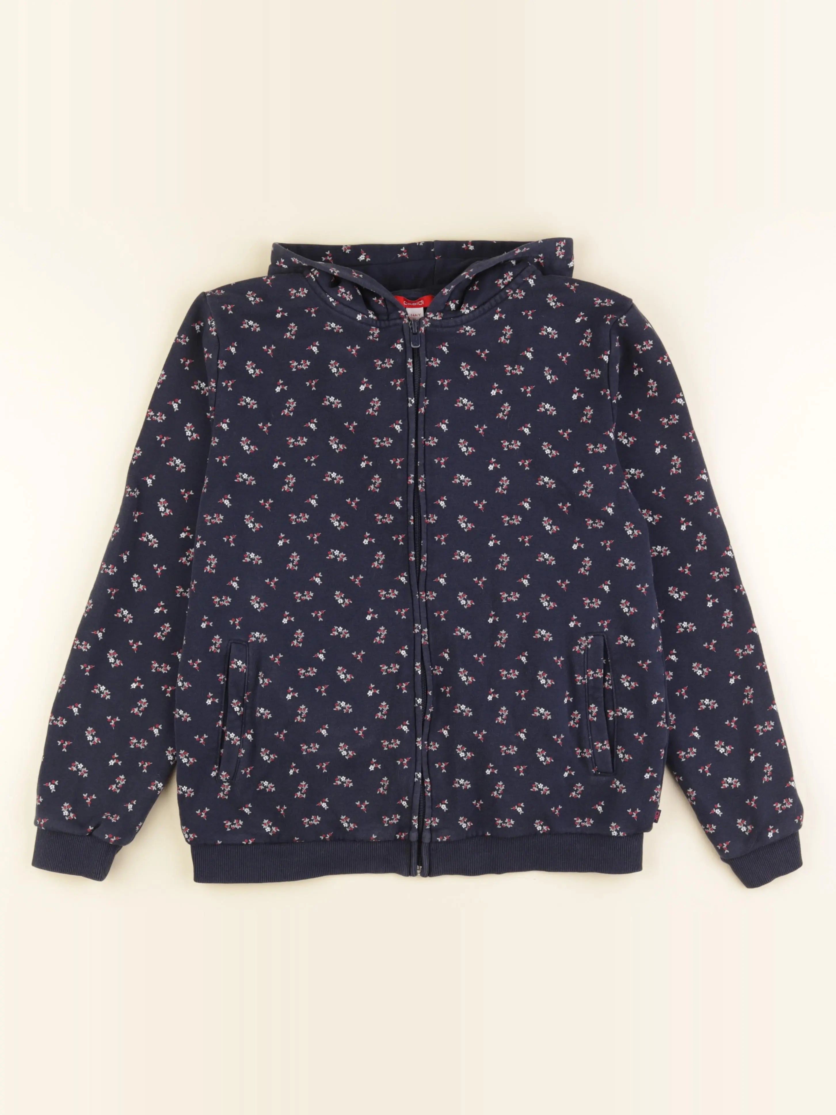Okaidi - sweat bleu - 14 ans