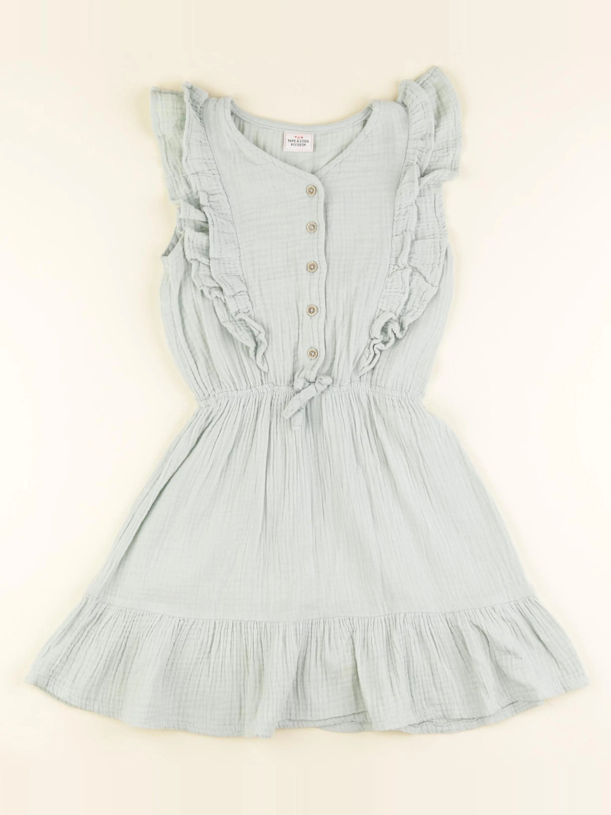 Tape à l'oeil - robe vert - 8 ans