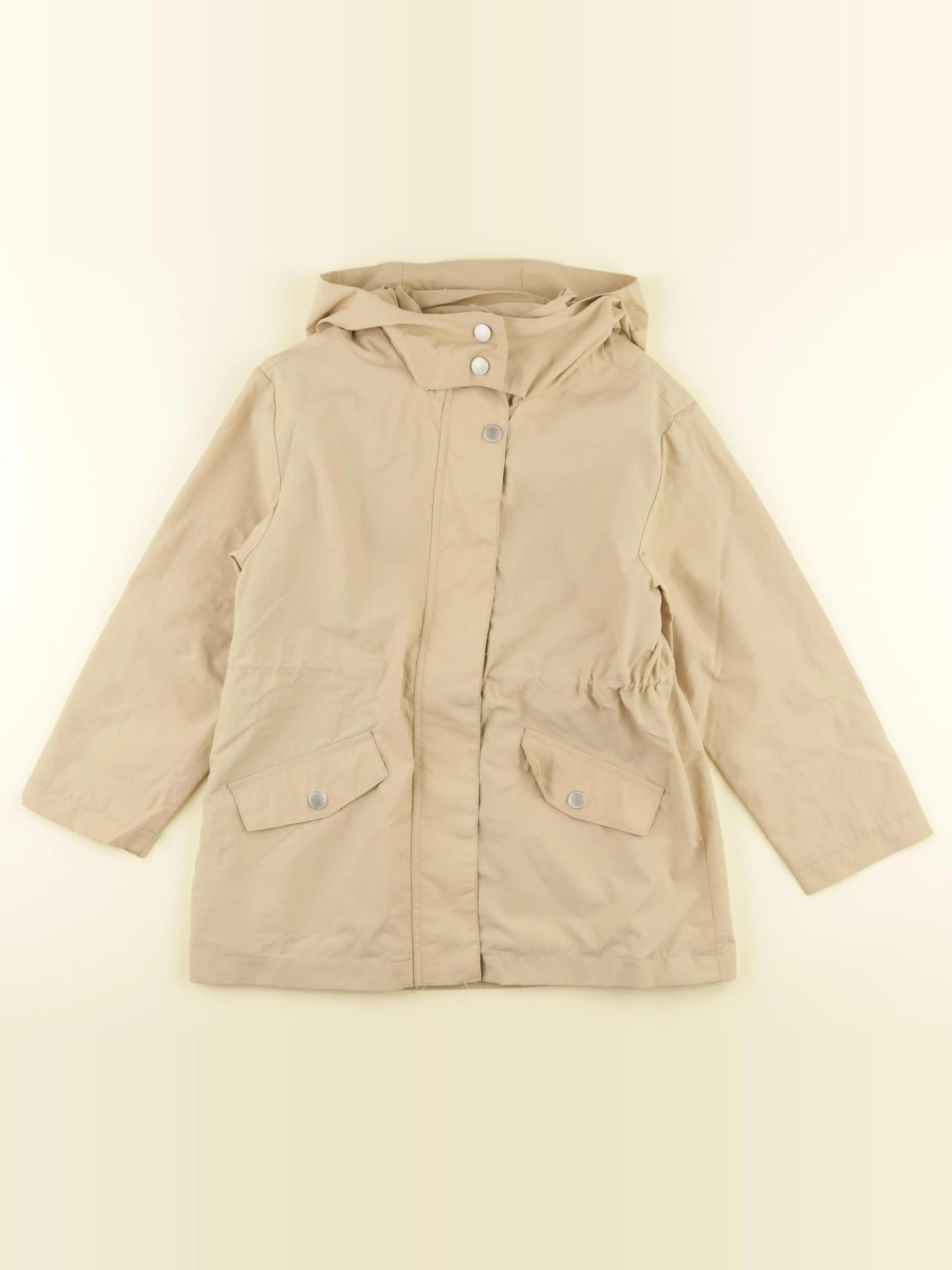 Mango - coupe-vent beige - 7 ans