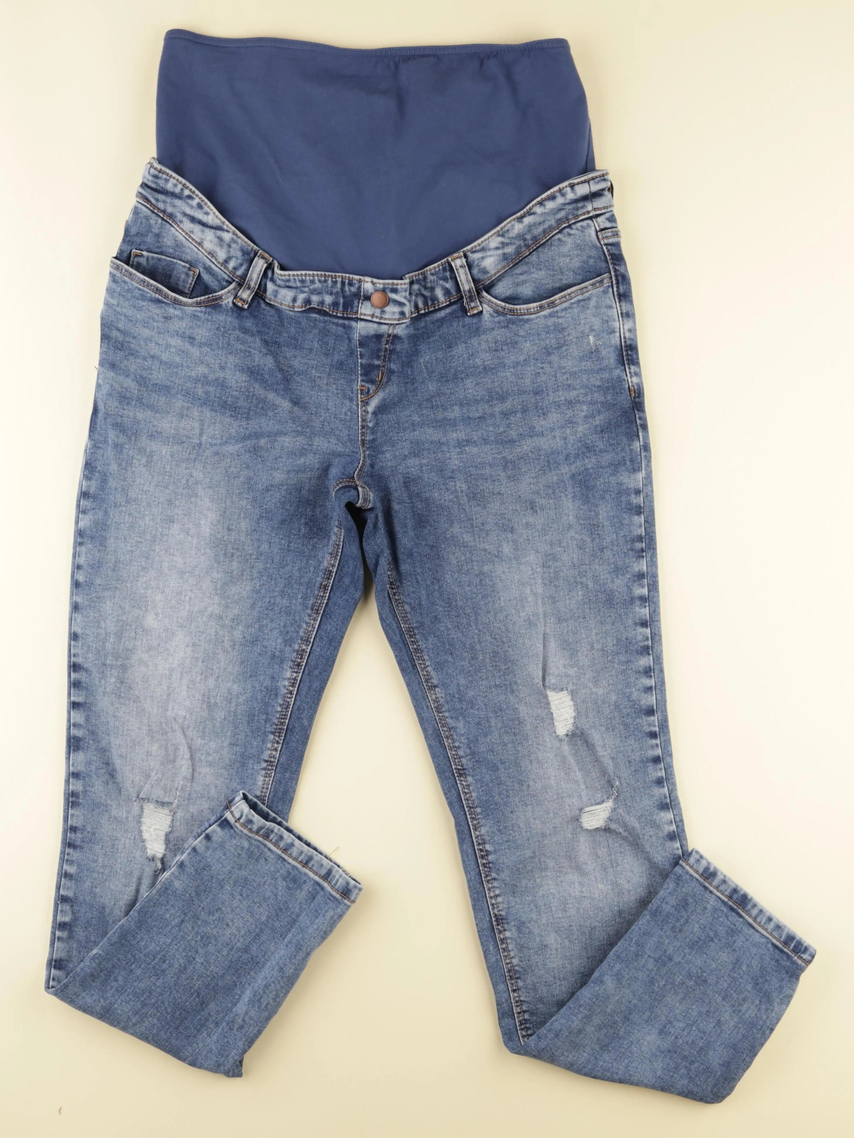 Kiabi - jean grossesse bleu - 40