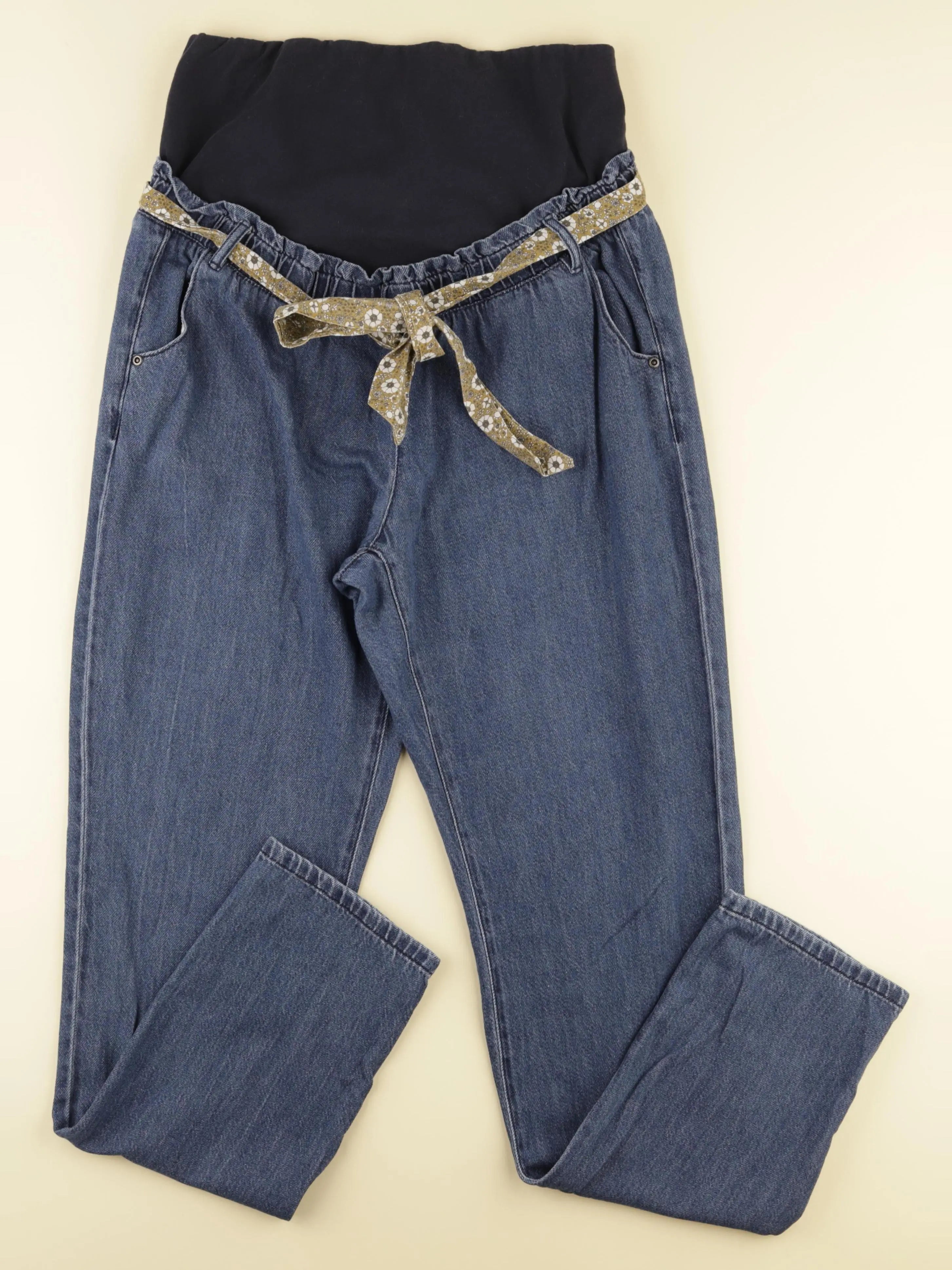 Vertbaudet - jean grossesse bleu - 40